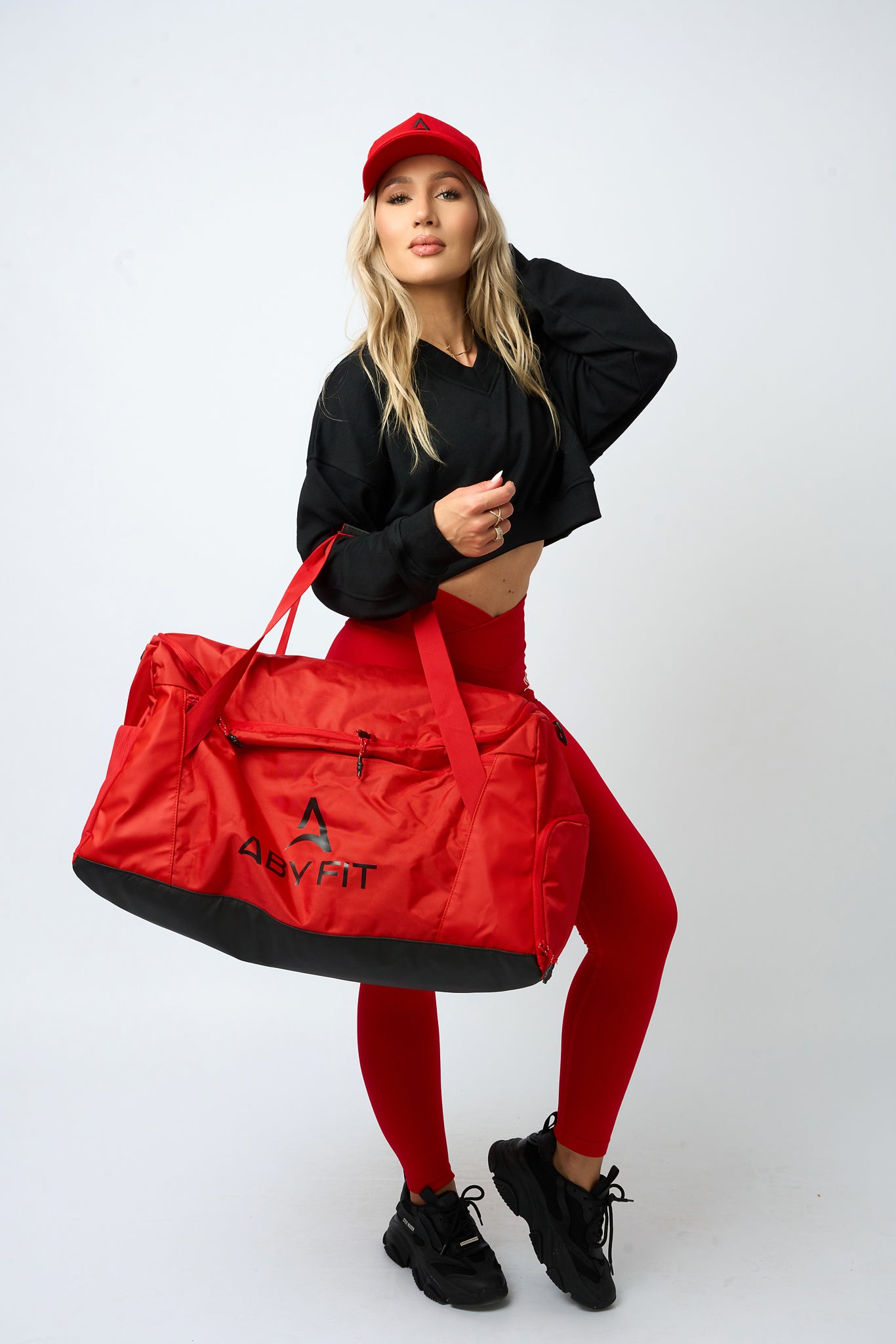 ACTIVE DESIGN Czerwona torba