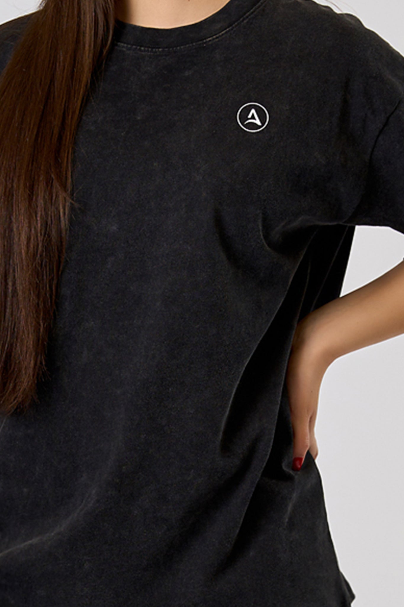 Koszulka vintage oversize czarna