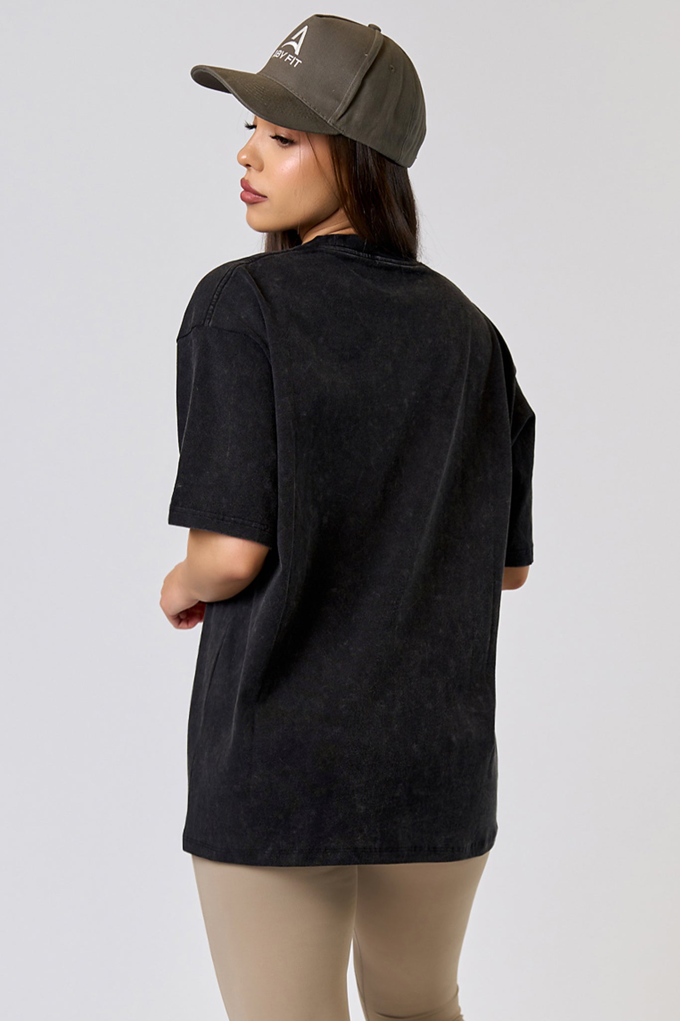 Koszulka vintage oversize czarna