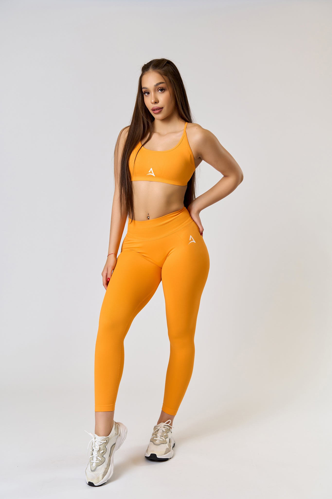 Set POWER GLOW Portocaliu