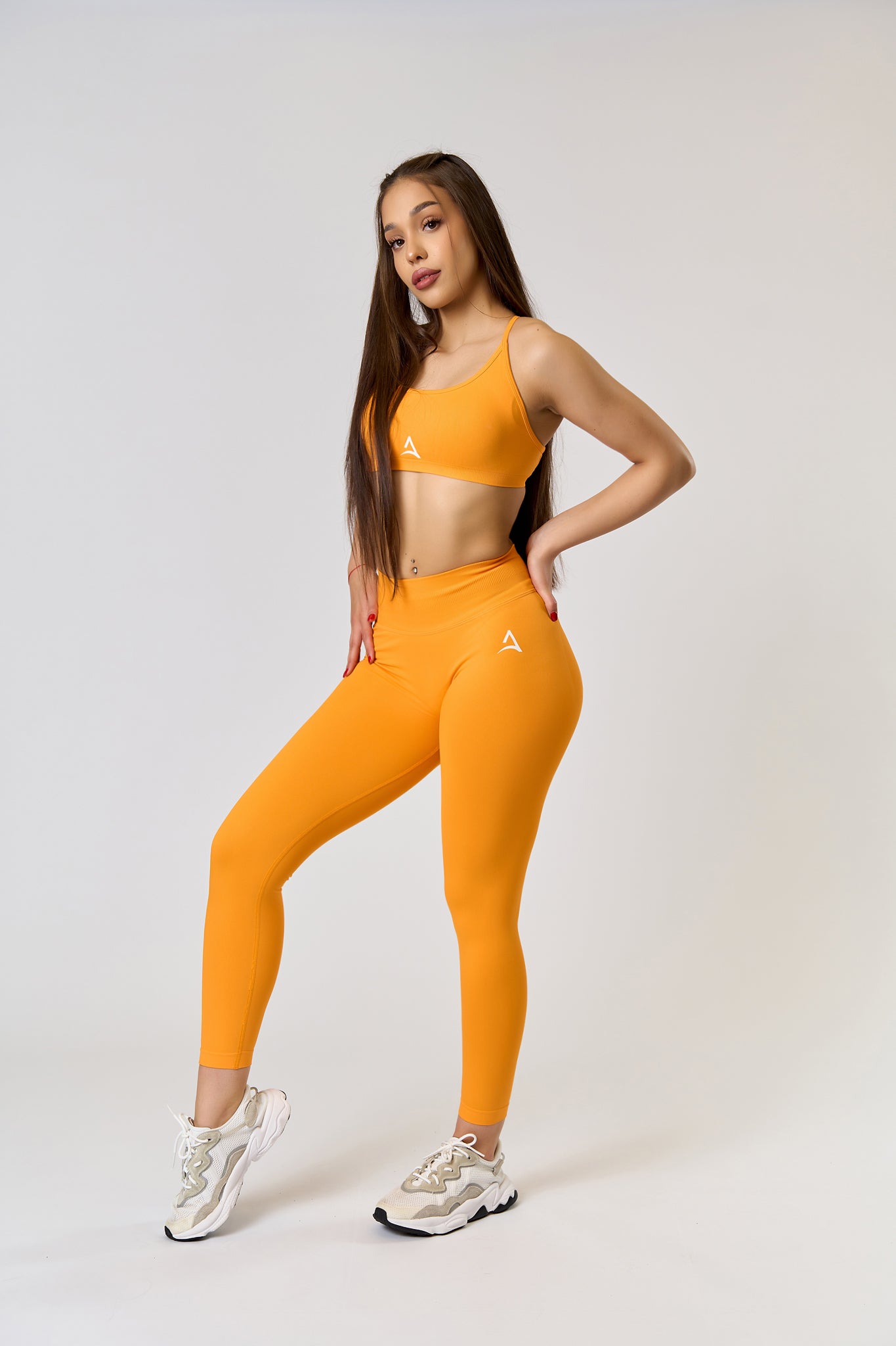 Set POWER GLOW Portocaliu