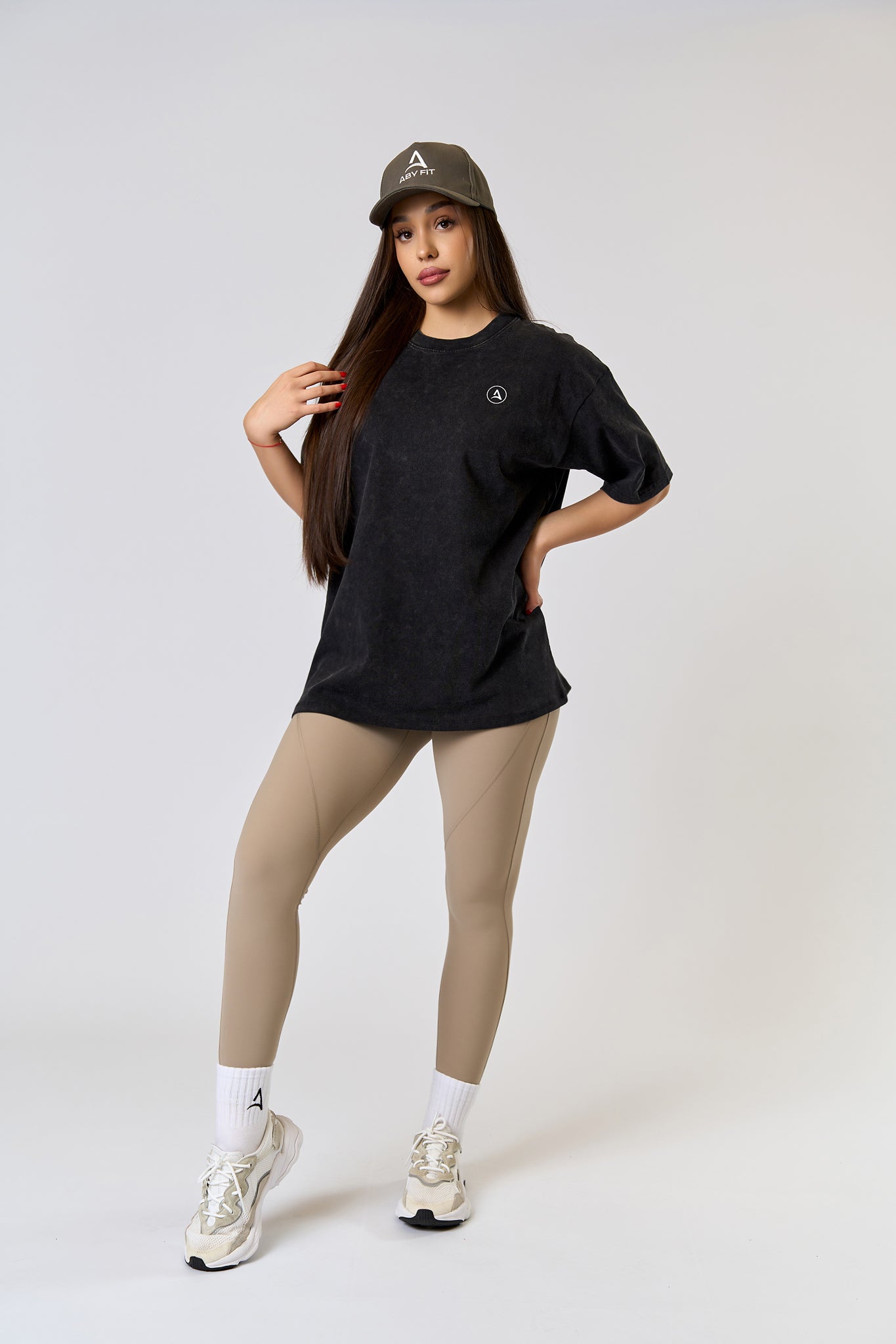 Koszulka vintage oversize czarna