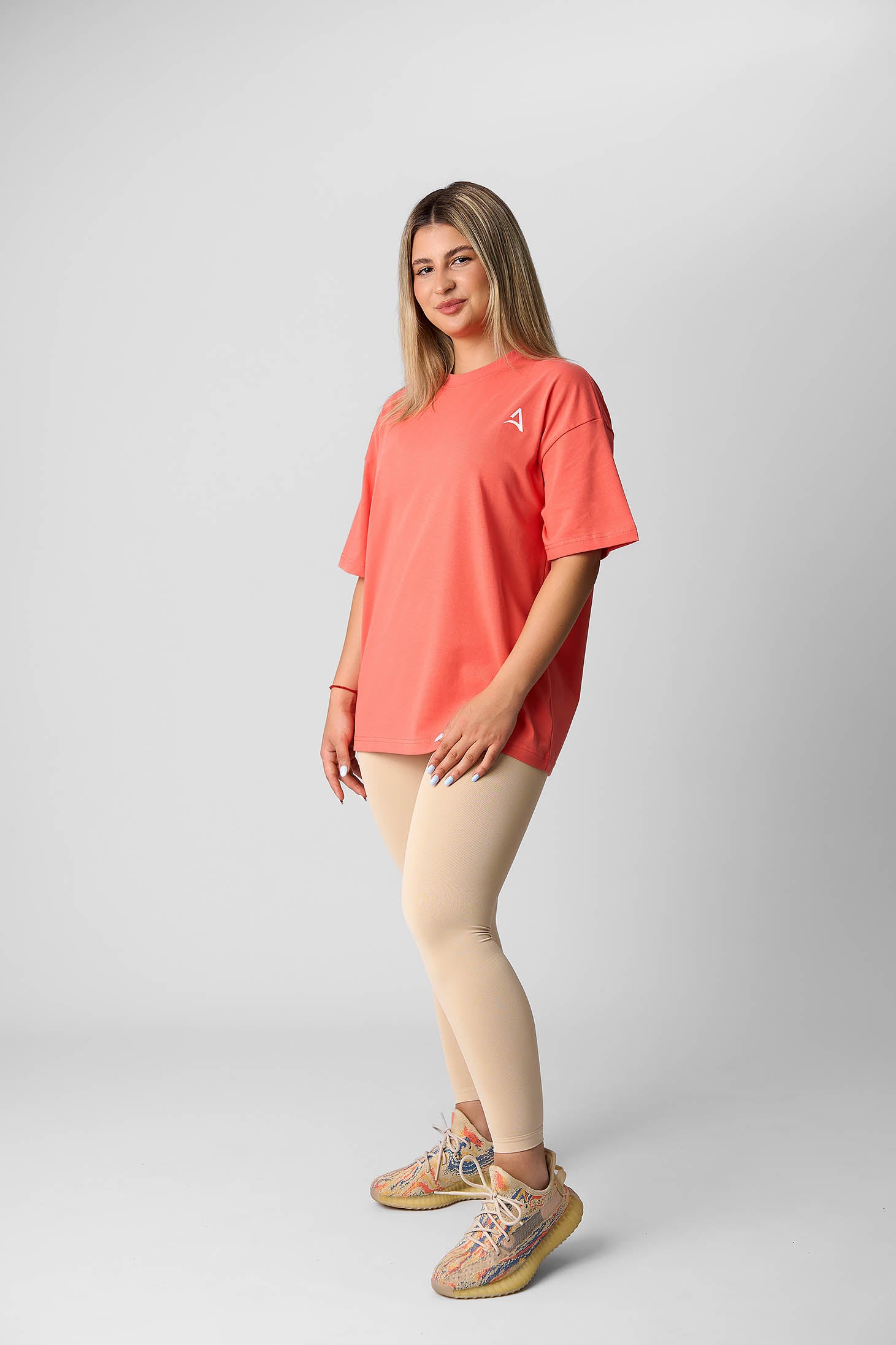 CLASSIC OVERSIZED T-shirt Coral