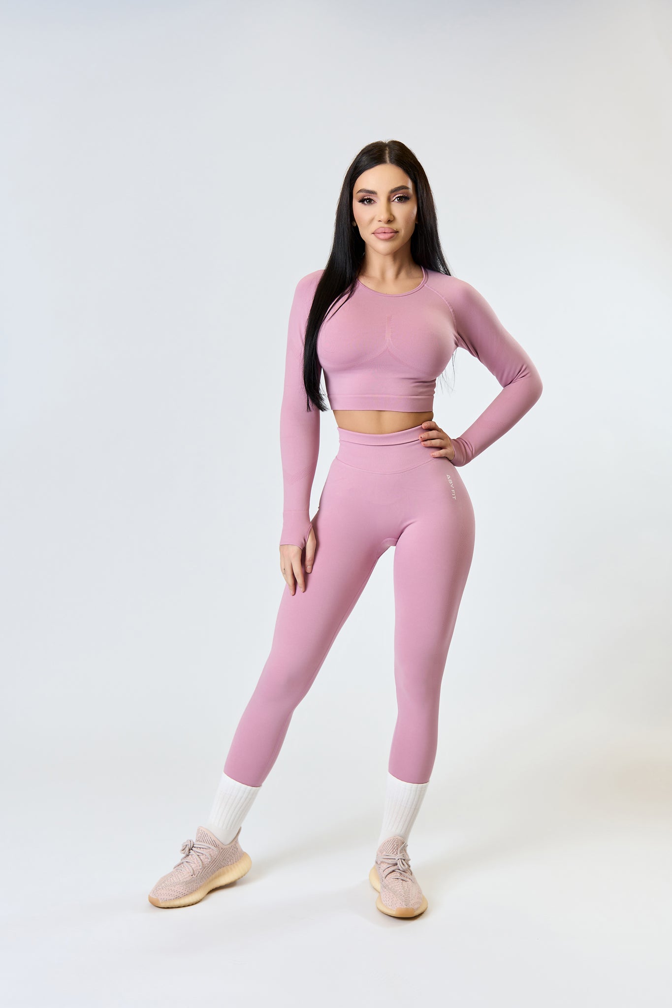 SEAMLESS LONG Set Burgundy