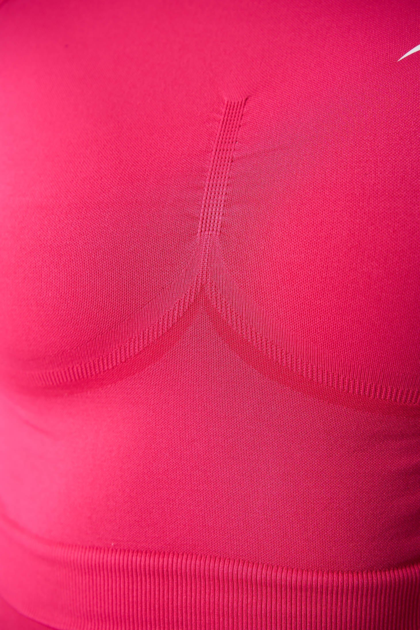 Komplet długi bez szwów różowy