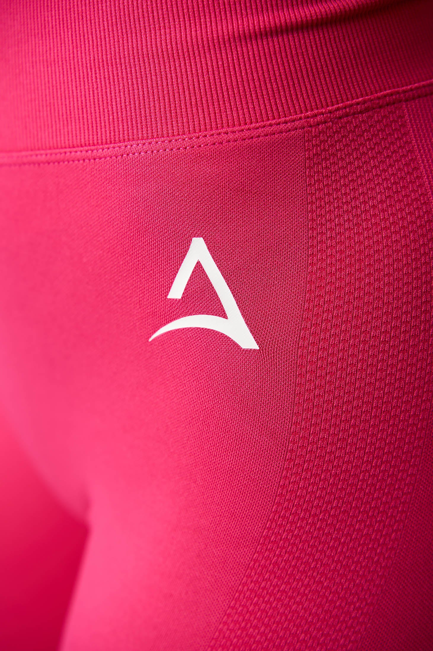 Komplet długi bez szwów różowy