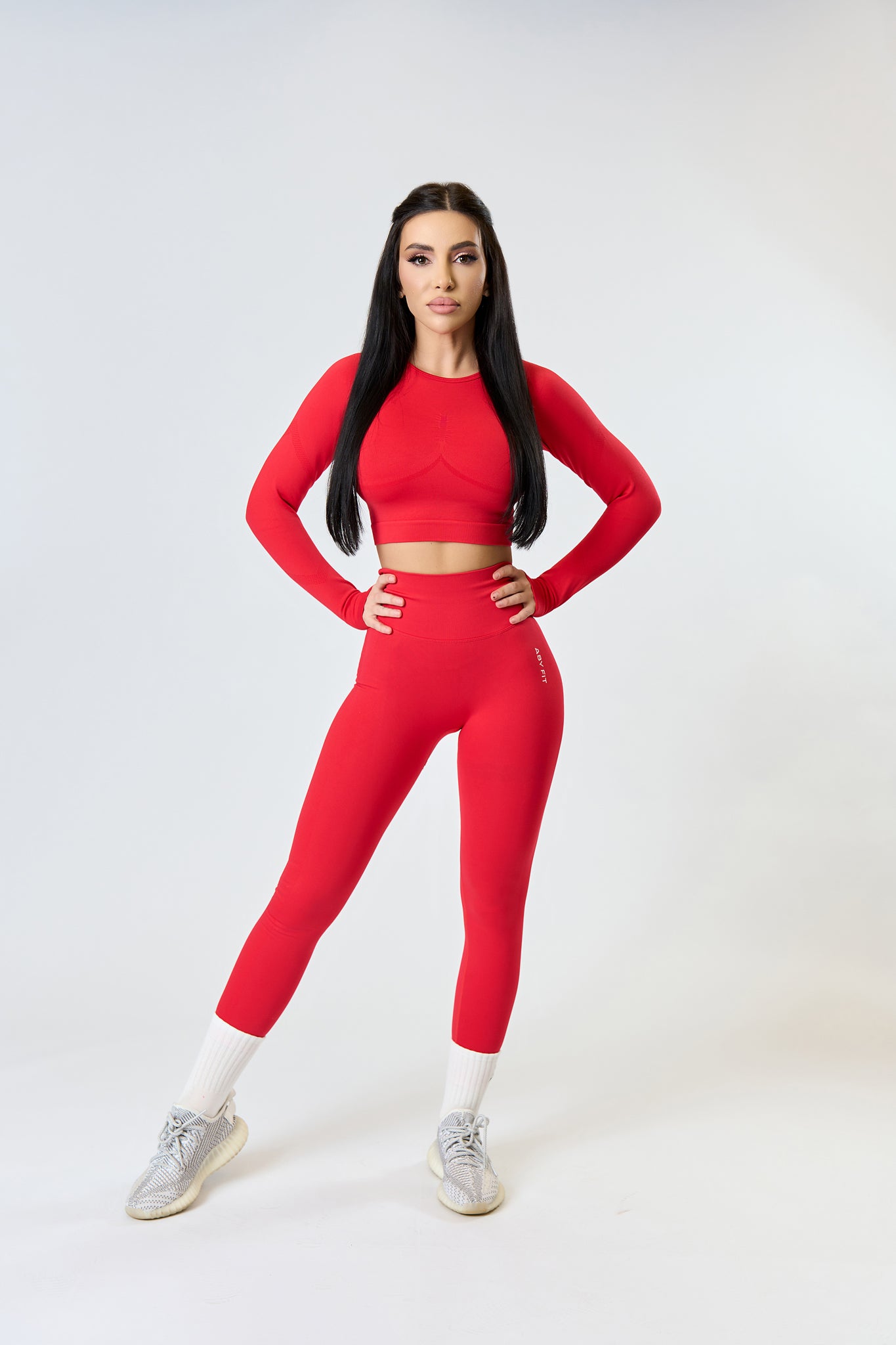 SEAMLESS LONG Set Burgundy