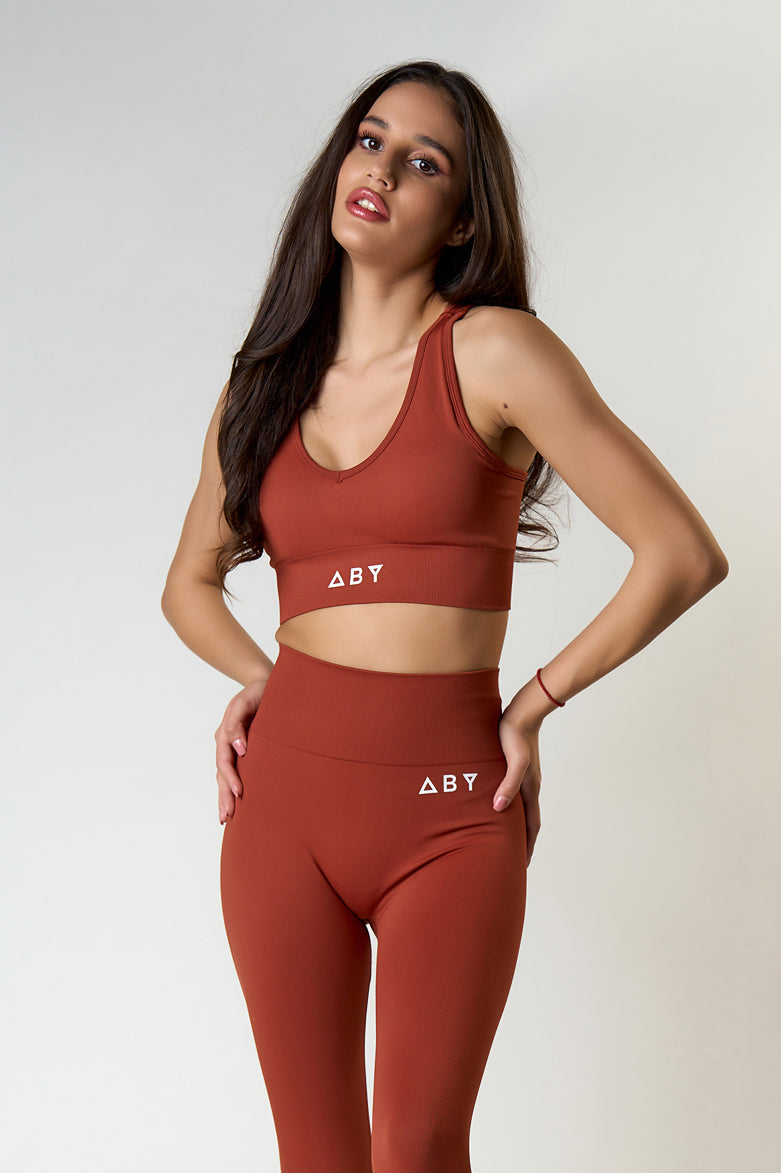 Gorset JESIEŃ Jasnobrązowy