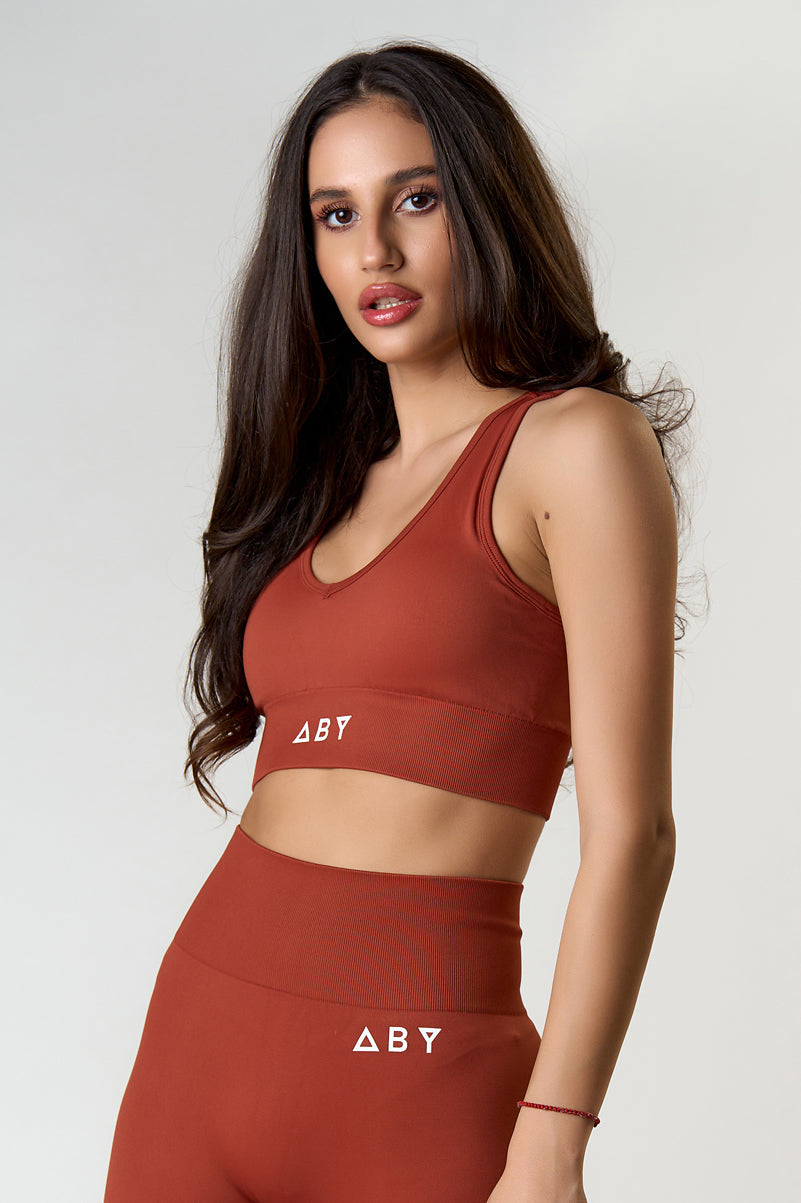 Gorset JESIEŃ Jasnobrązowy