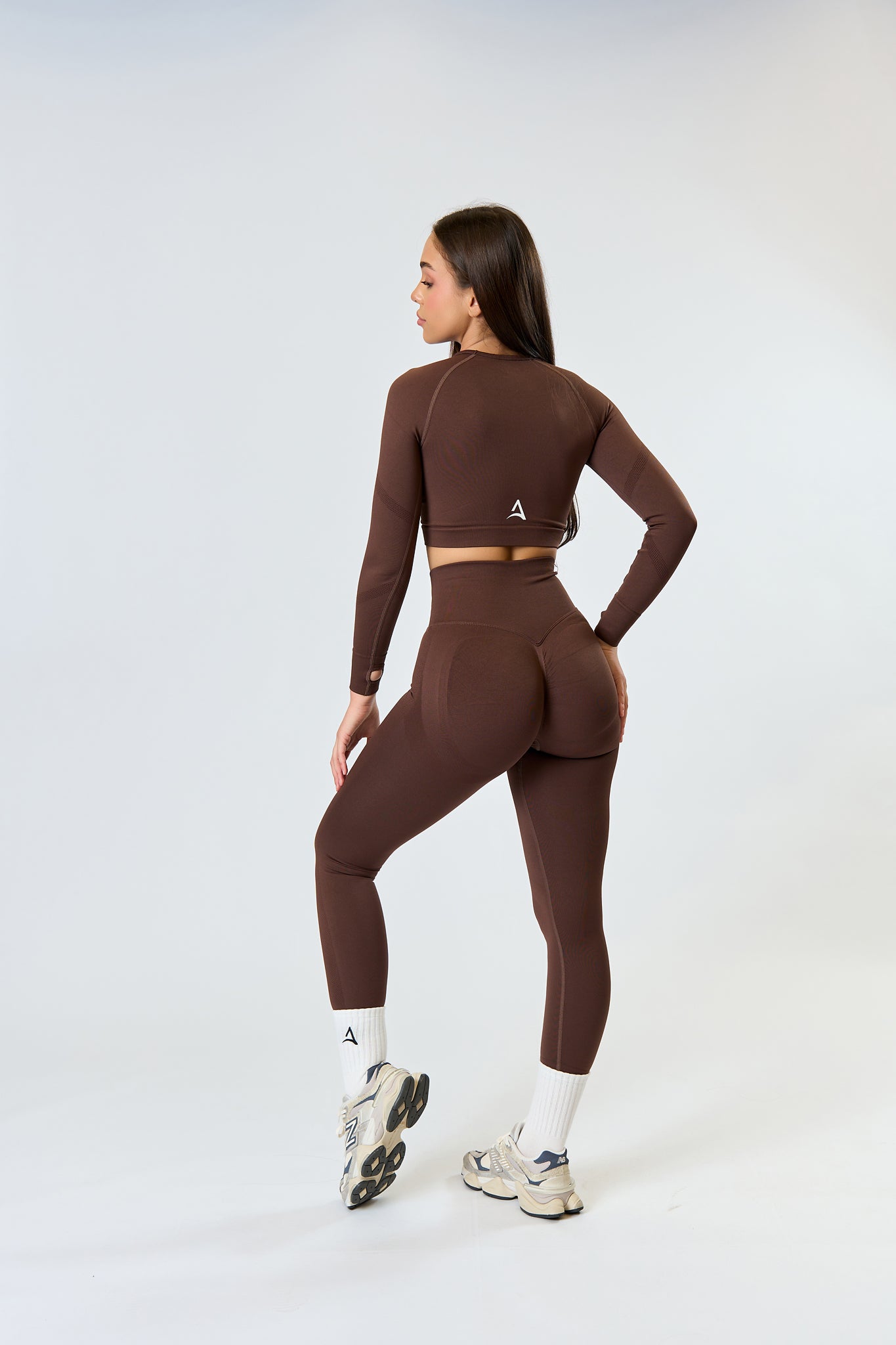 SEAMLESS LONG Set Burgundy