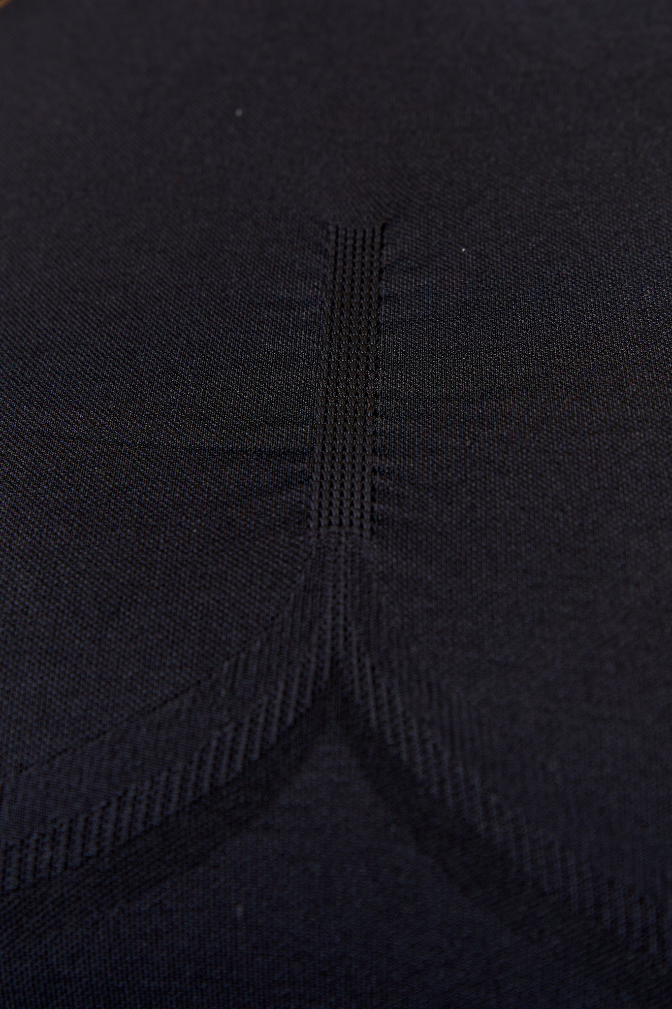 Komplet długi bez szwów czarny