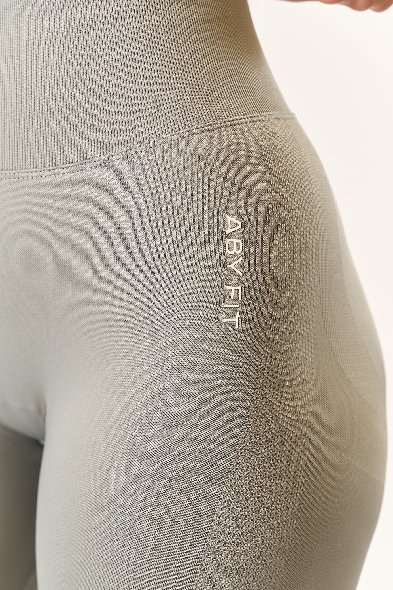 SEAMLESS LONG Tights Light grey