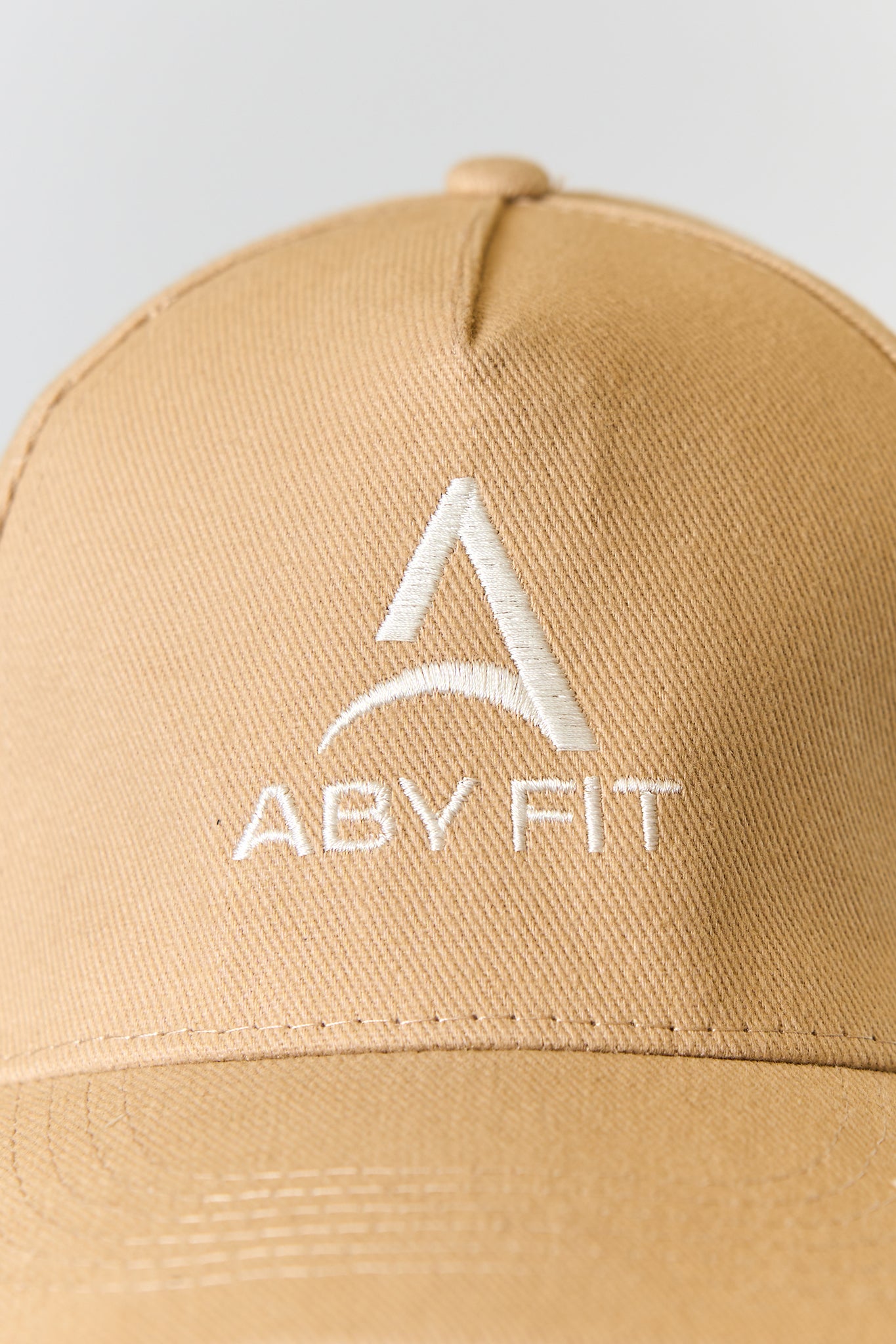 BIAŁA LOGO Czapka beżowa