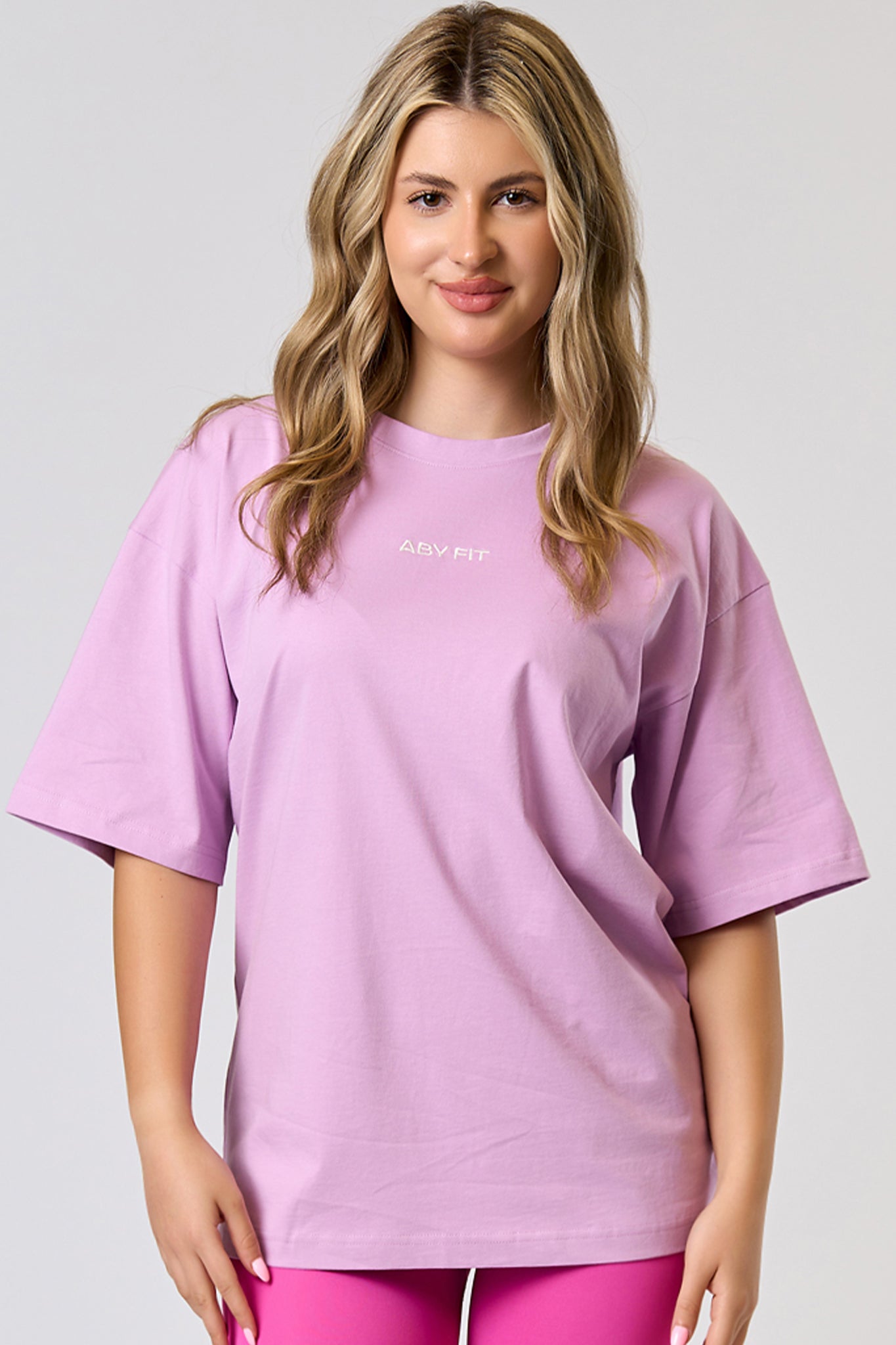 Tricou OVERSIZED CONFORT Lila