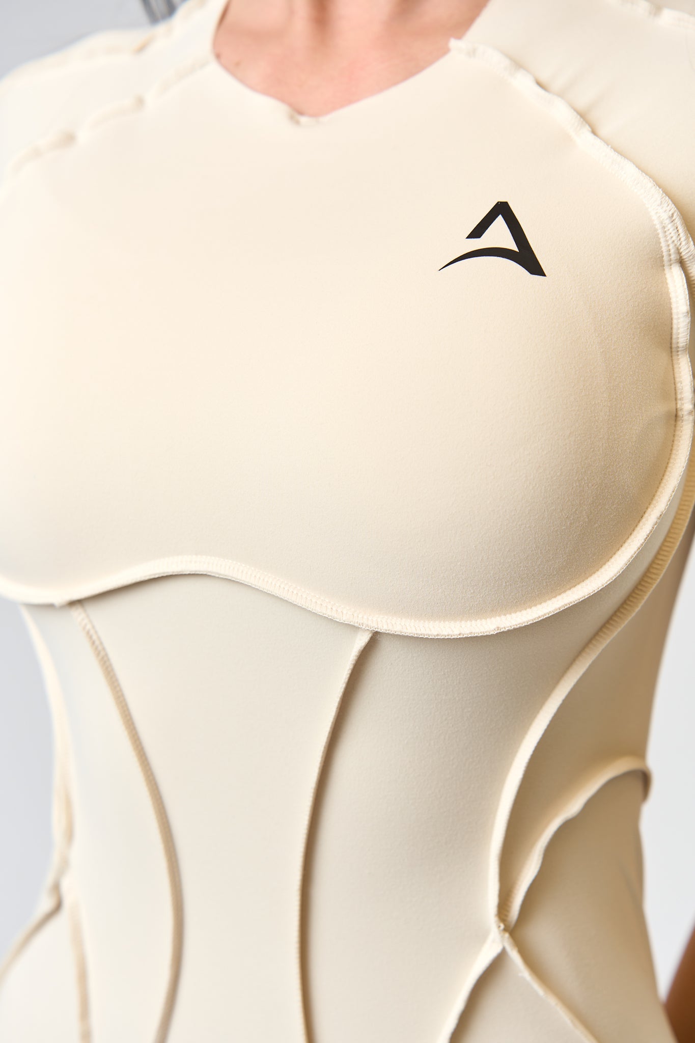 BODY TRACE SHORT Jumpsuit Nude