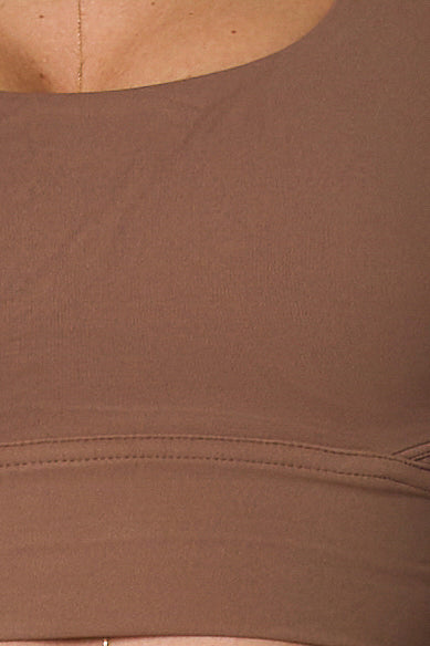 SOFT BY LUXURY Gorset brązowy