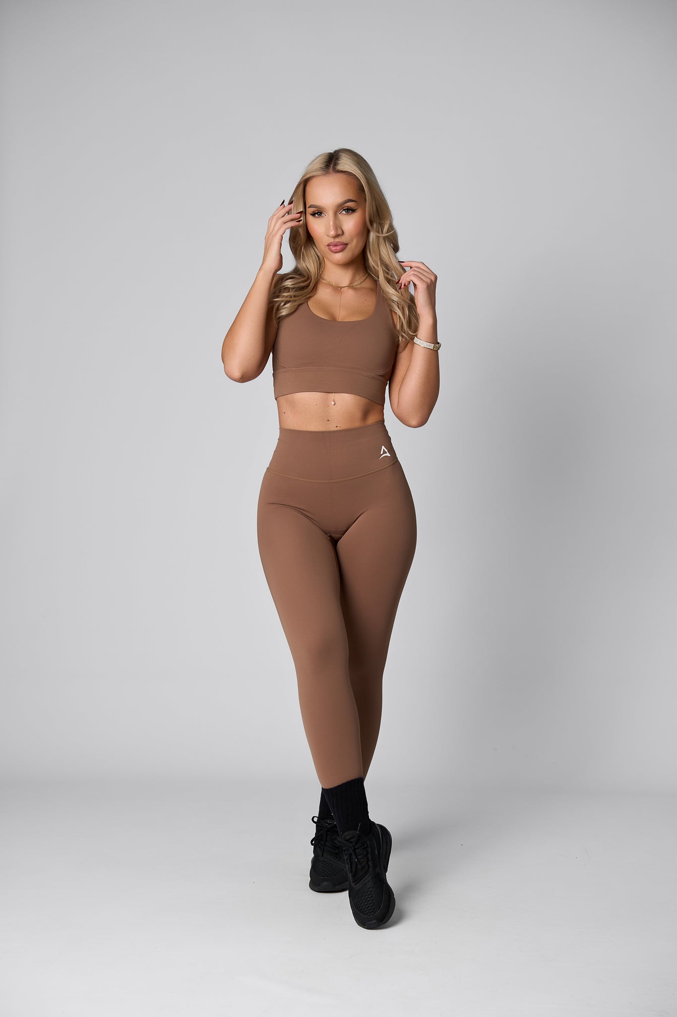 Zestaw SOFT BY LUXURY Brązowy