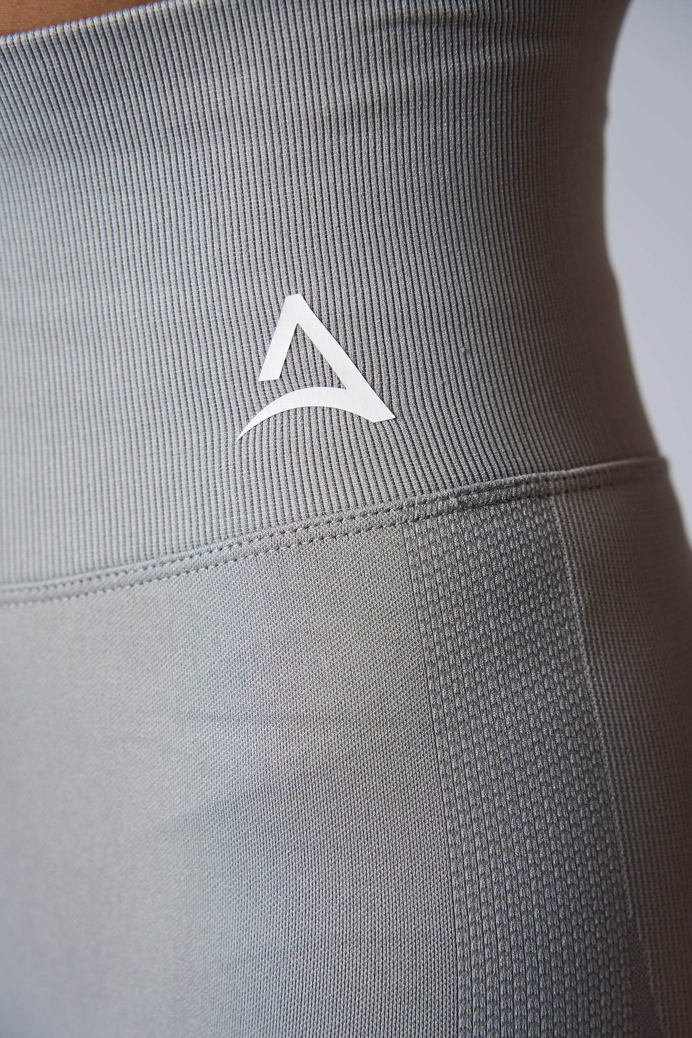 Rajstopy bezszwowe długie Jasnoszare