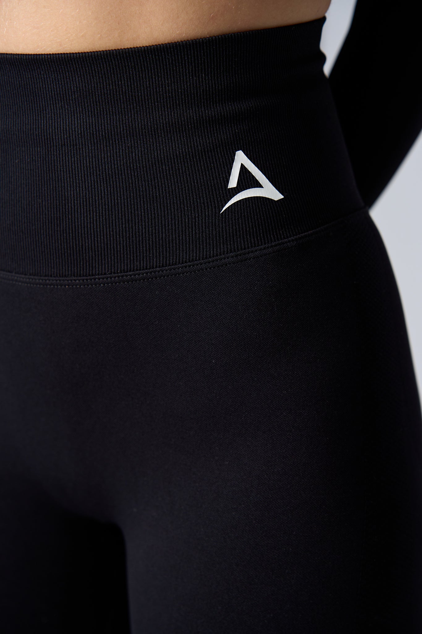 Rajstopy bezszwowe długie czarne