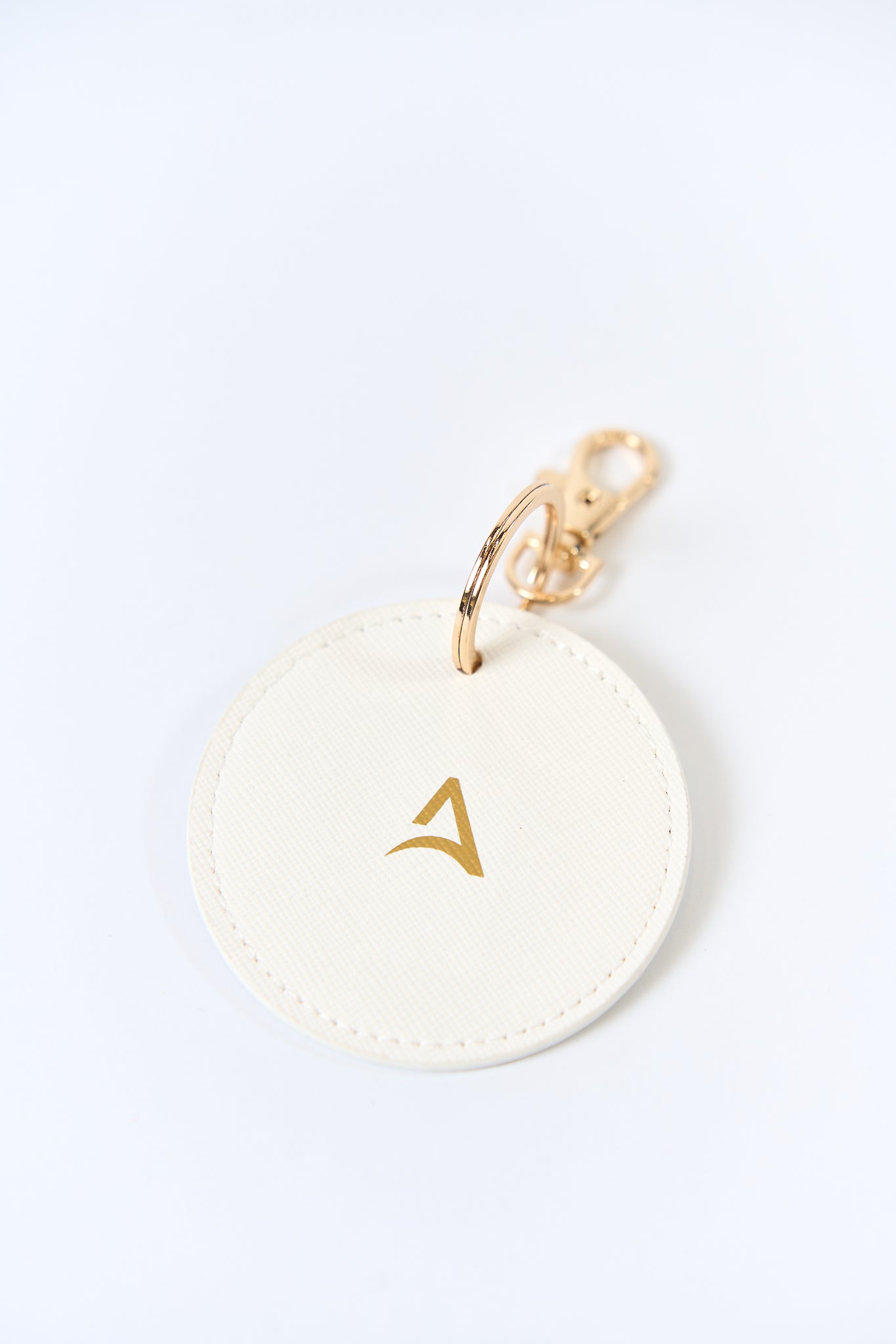 Breloc ROUND MATCH Alb