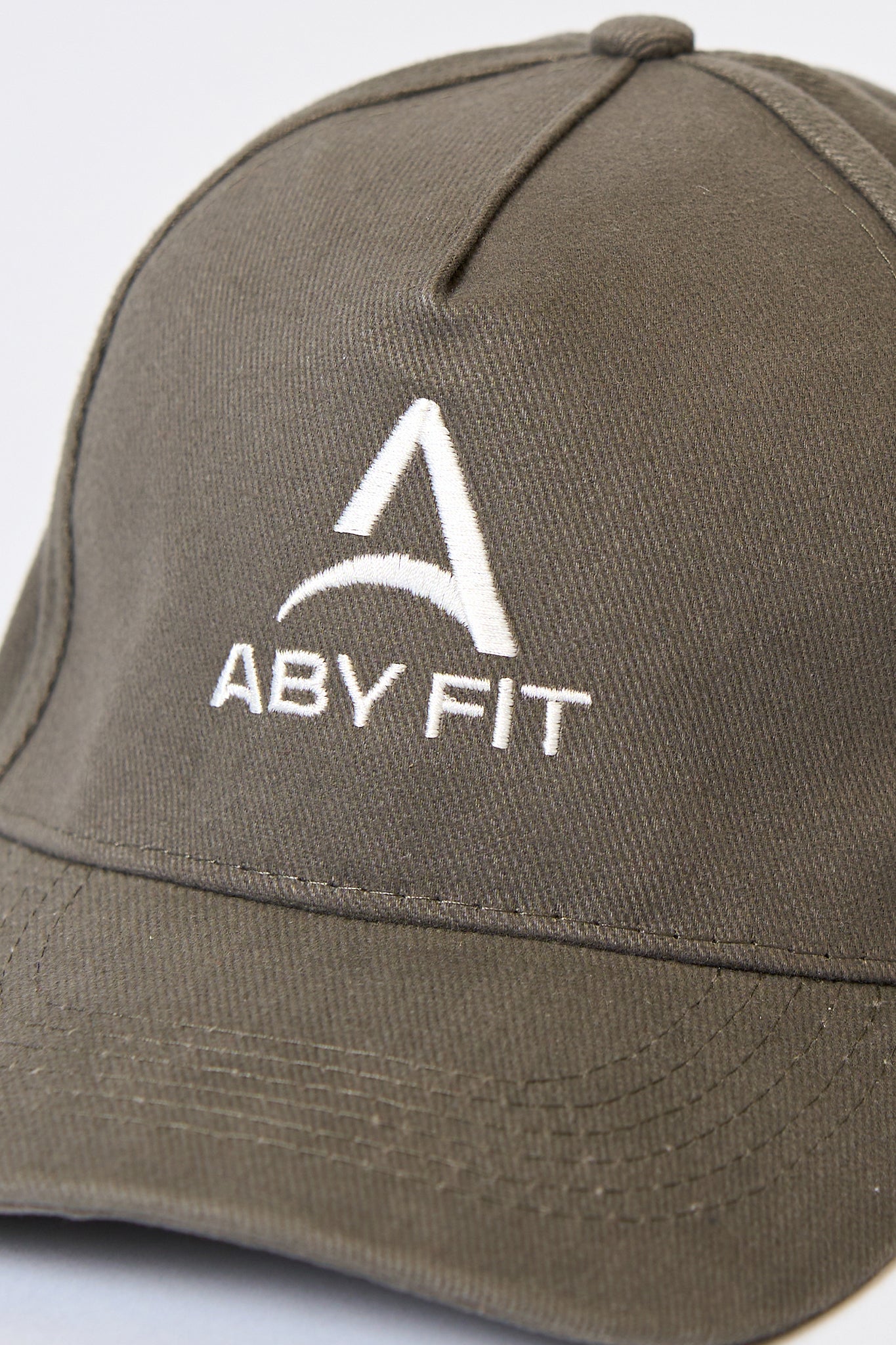 Czapka z logo BIAŁA Szara