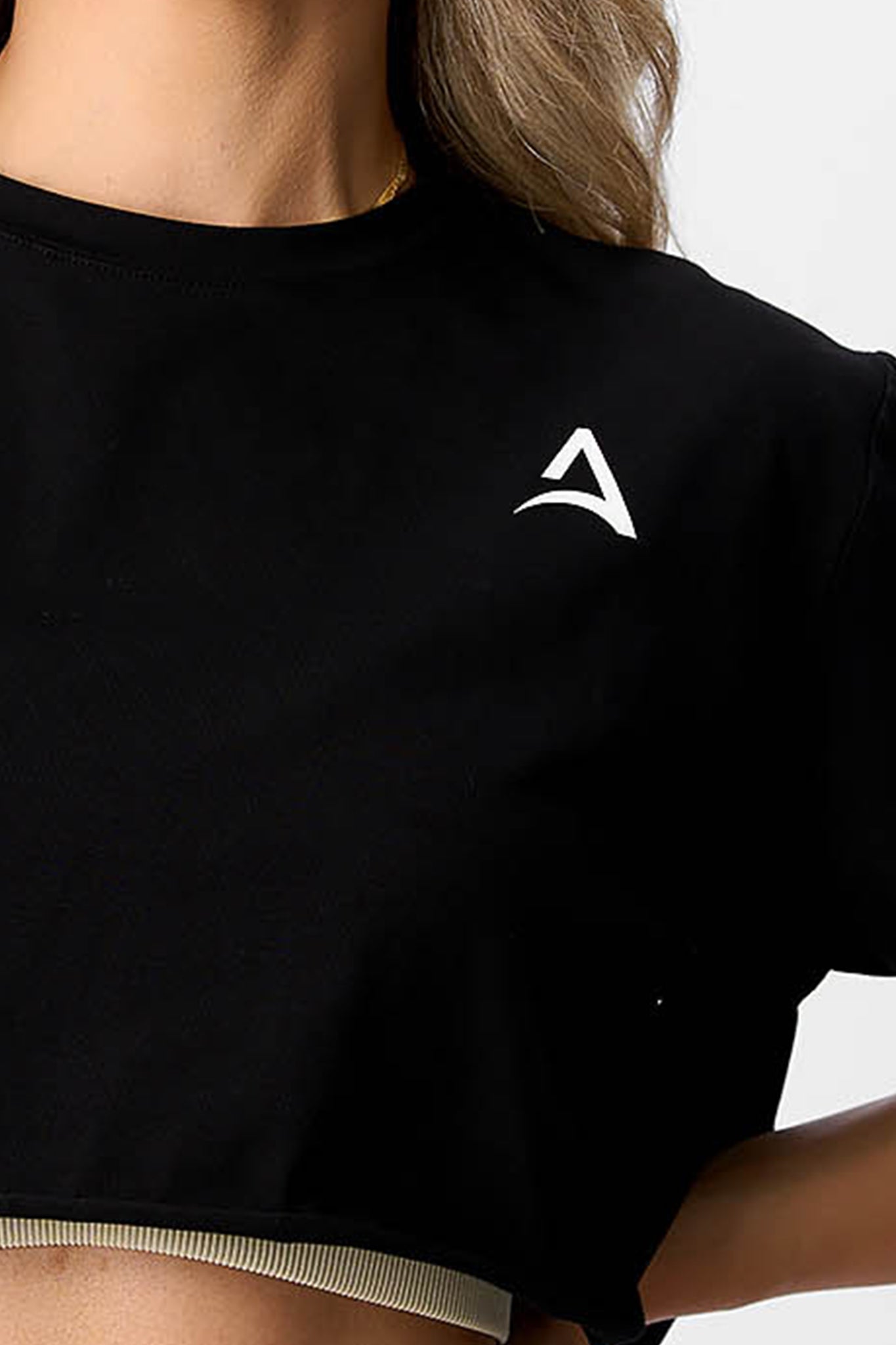 Koszulka ABYFIT CROP Czarna