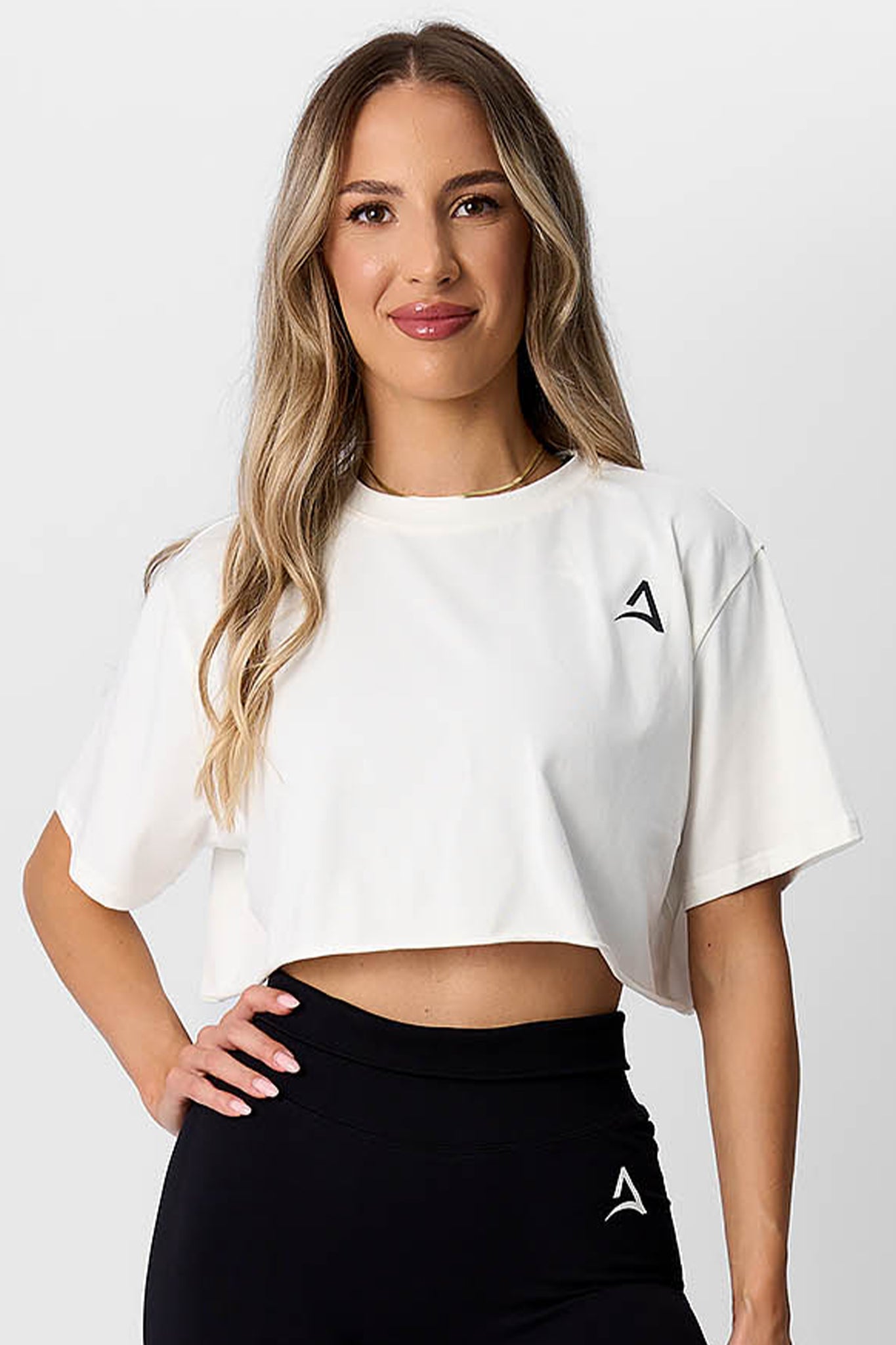 ABYFIT CROP T-shirt White