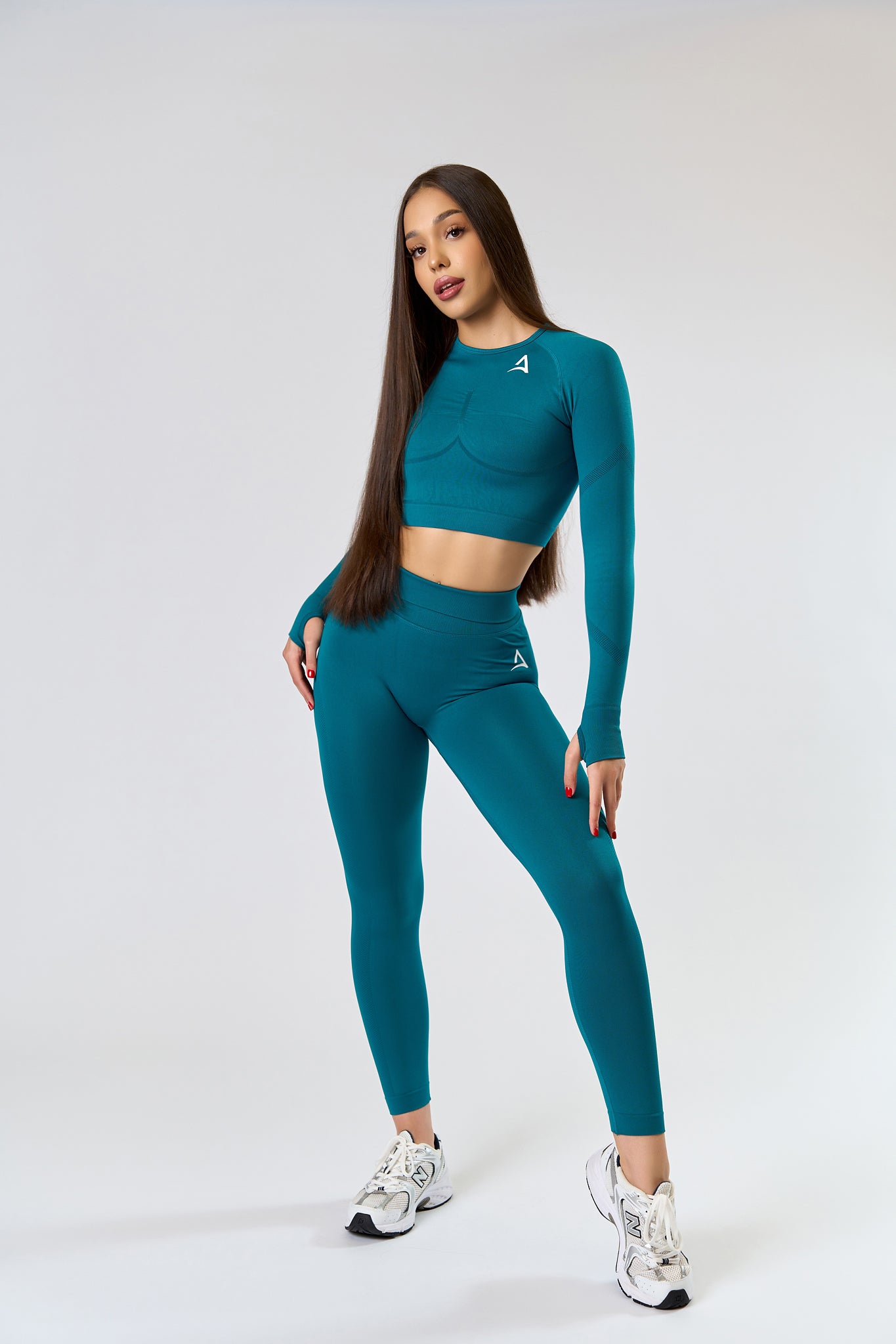 Colanti SEAMLESS LONG Turcoaz