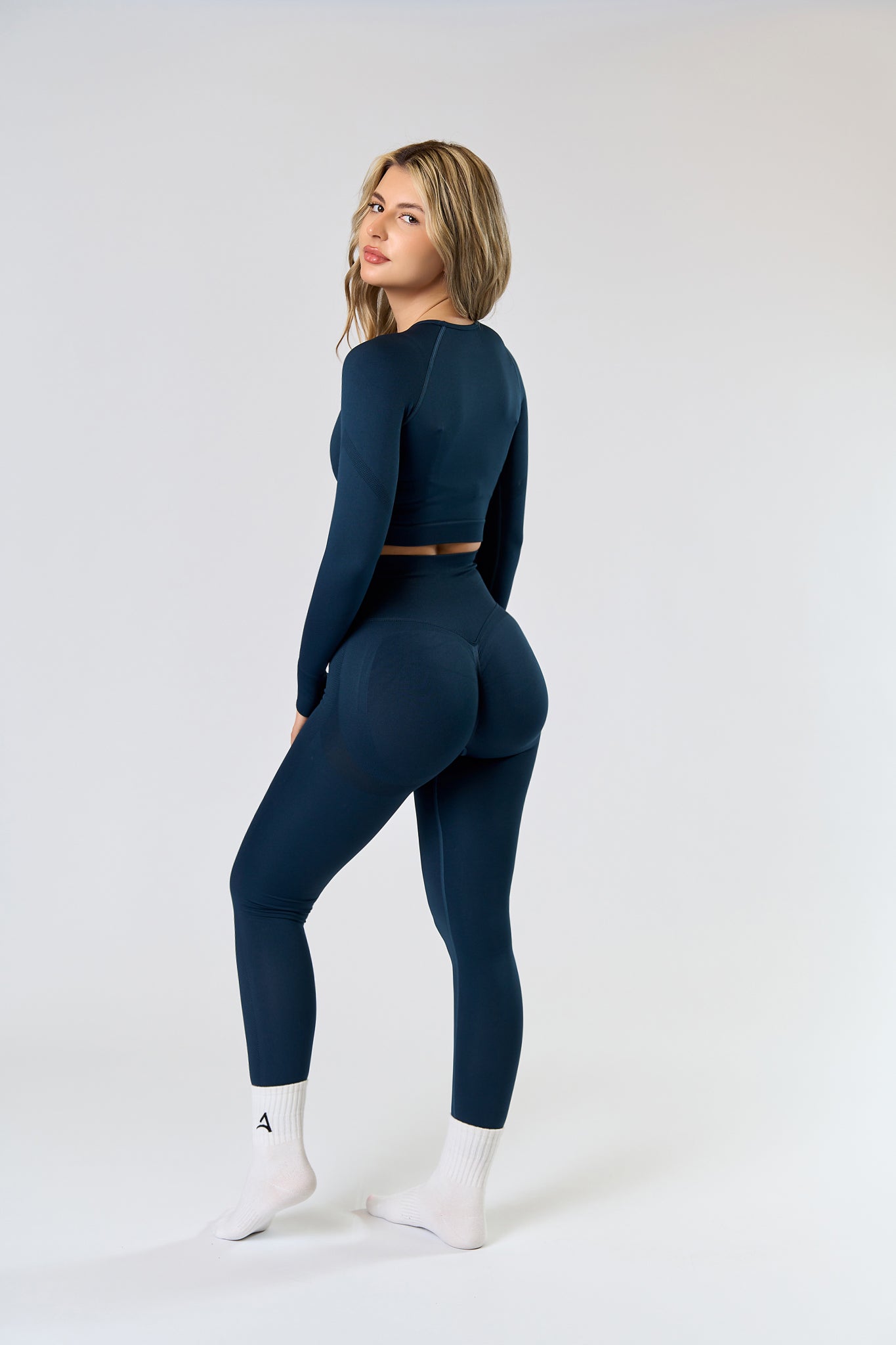 Colanti SEAMLESS LONG Verde petrol