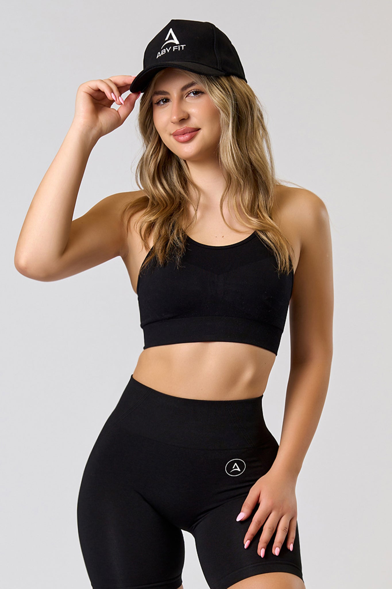 Letni zestaw krótkich spodenek w kolorze czarnym