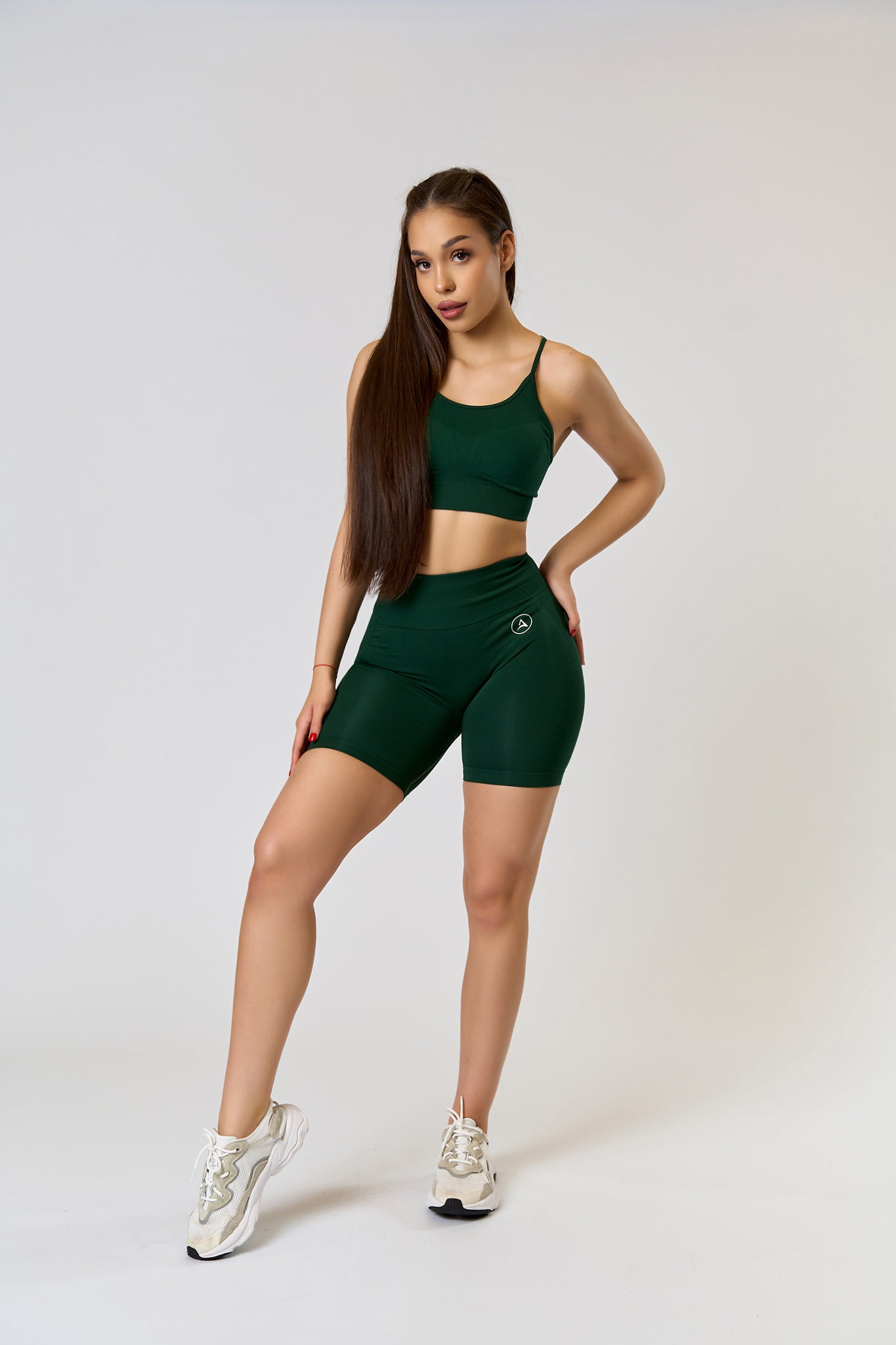 SUMMER SHORT Set Dark green