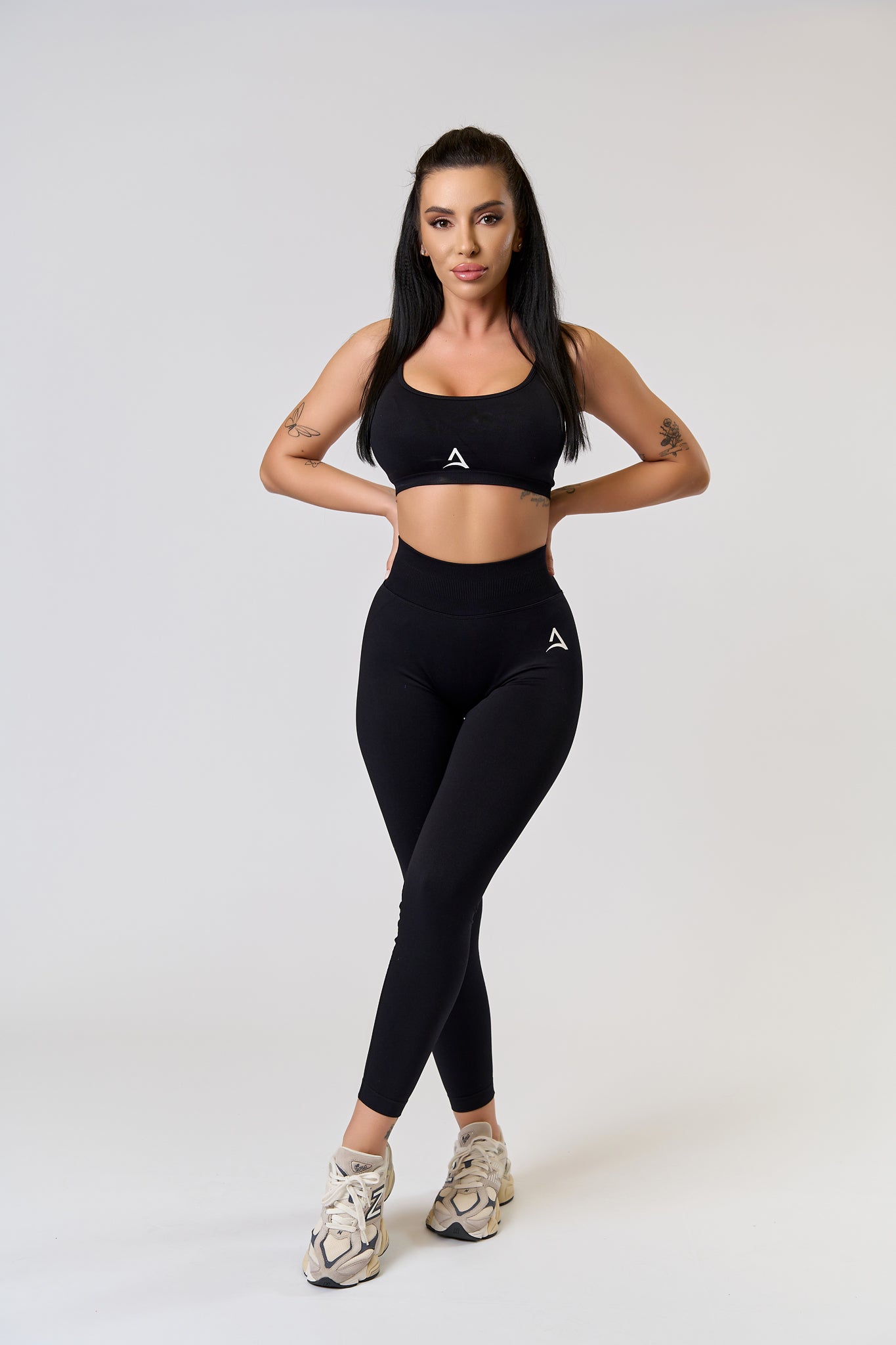 Set POWER GLOW Negru