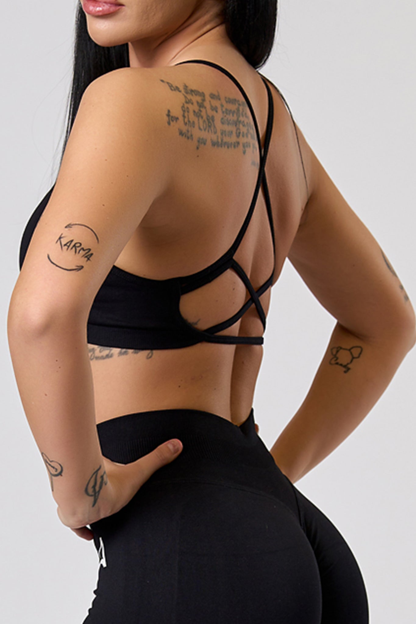 Set POWER GLOW Negru