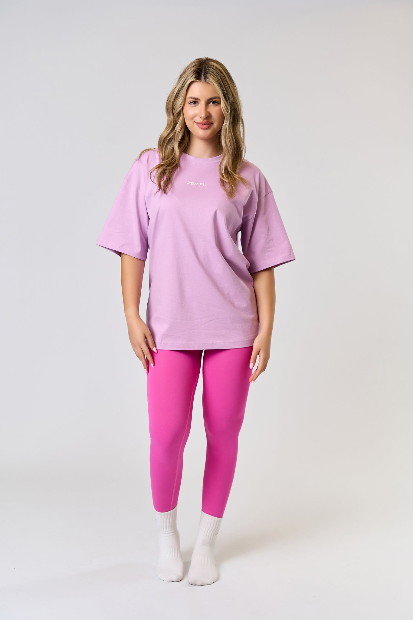 Tricou OVERSIZED CONFORT Lila