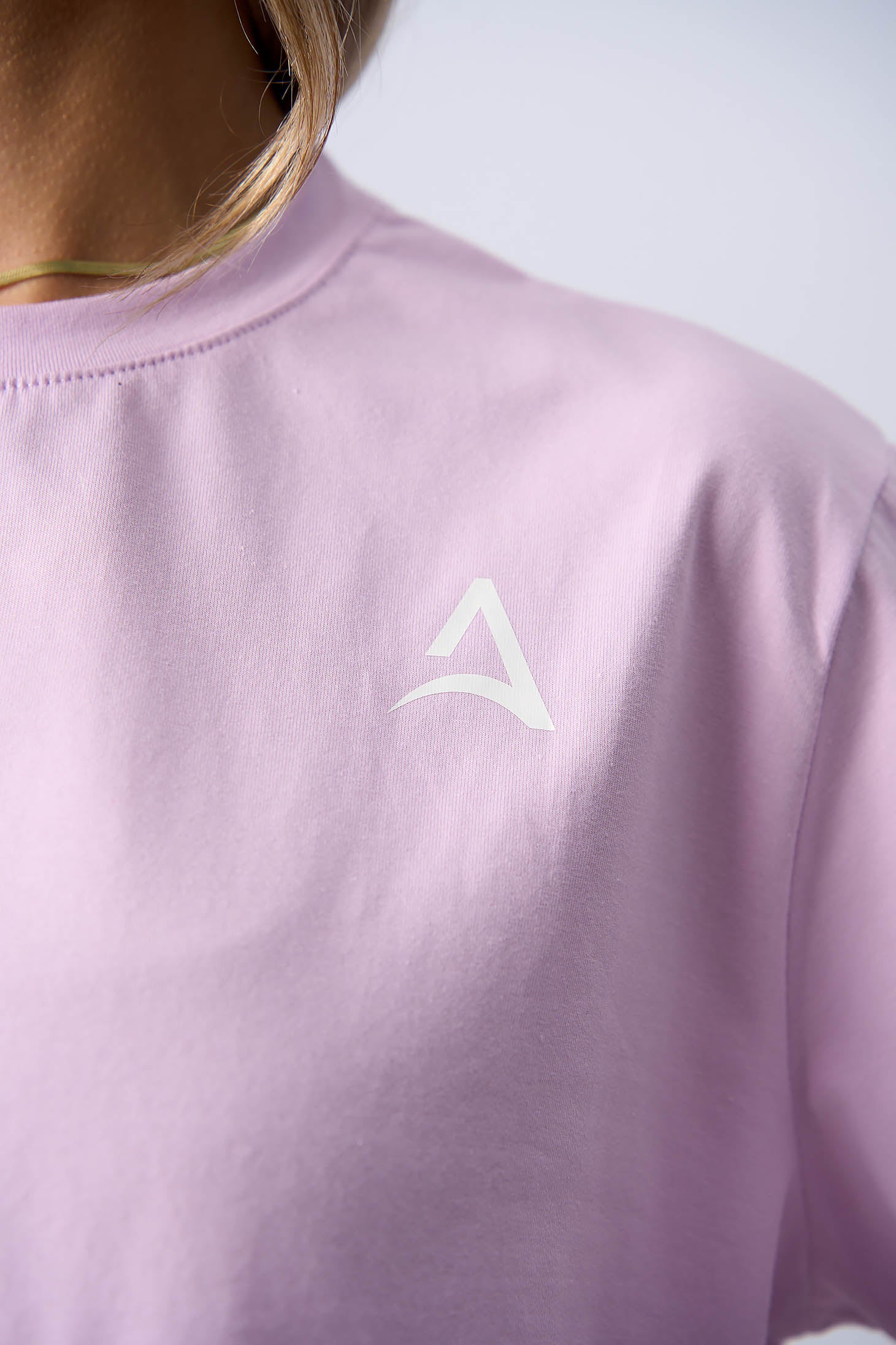 ABYFIT CROP T-shirt Lilac