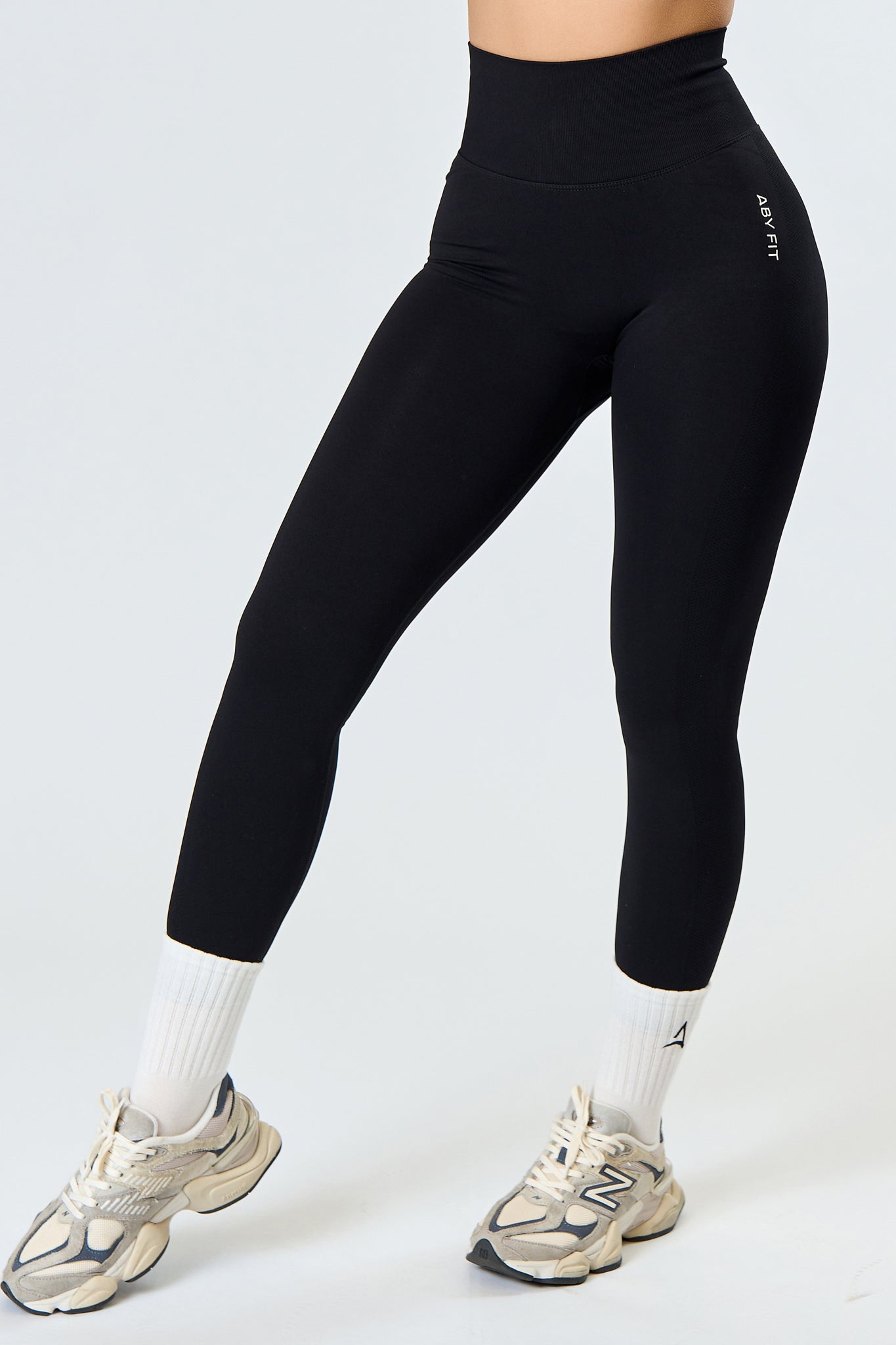 SEAMLESS LONG Tights Black
