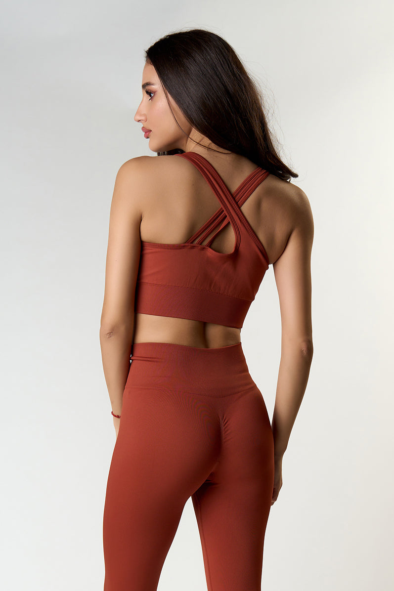 Gorset JESIEŃ Jasnobrązowy