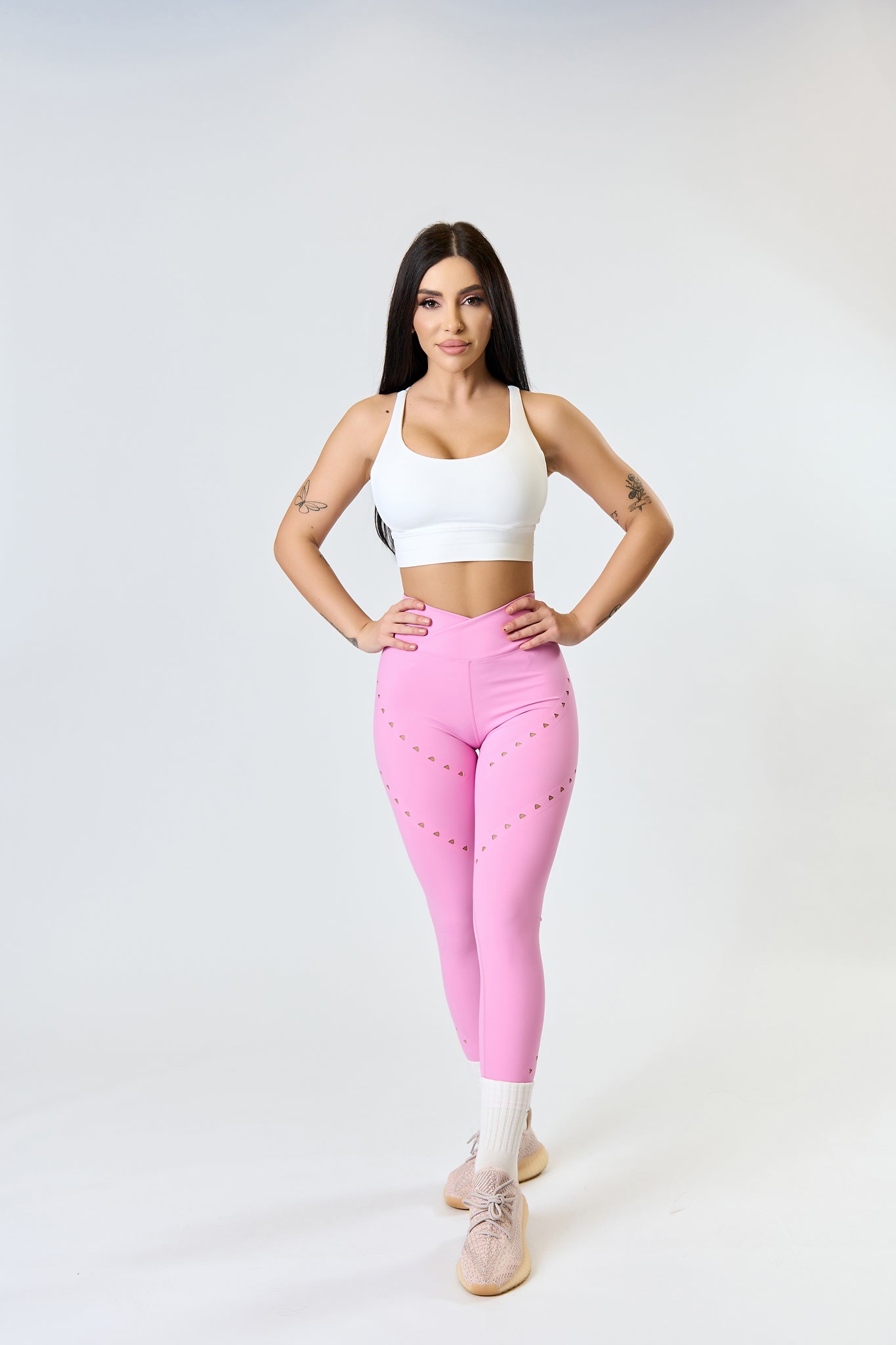 SOFT AURORA Pink Leggings