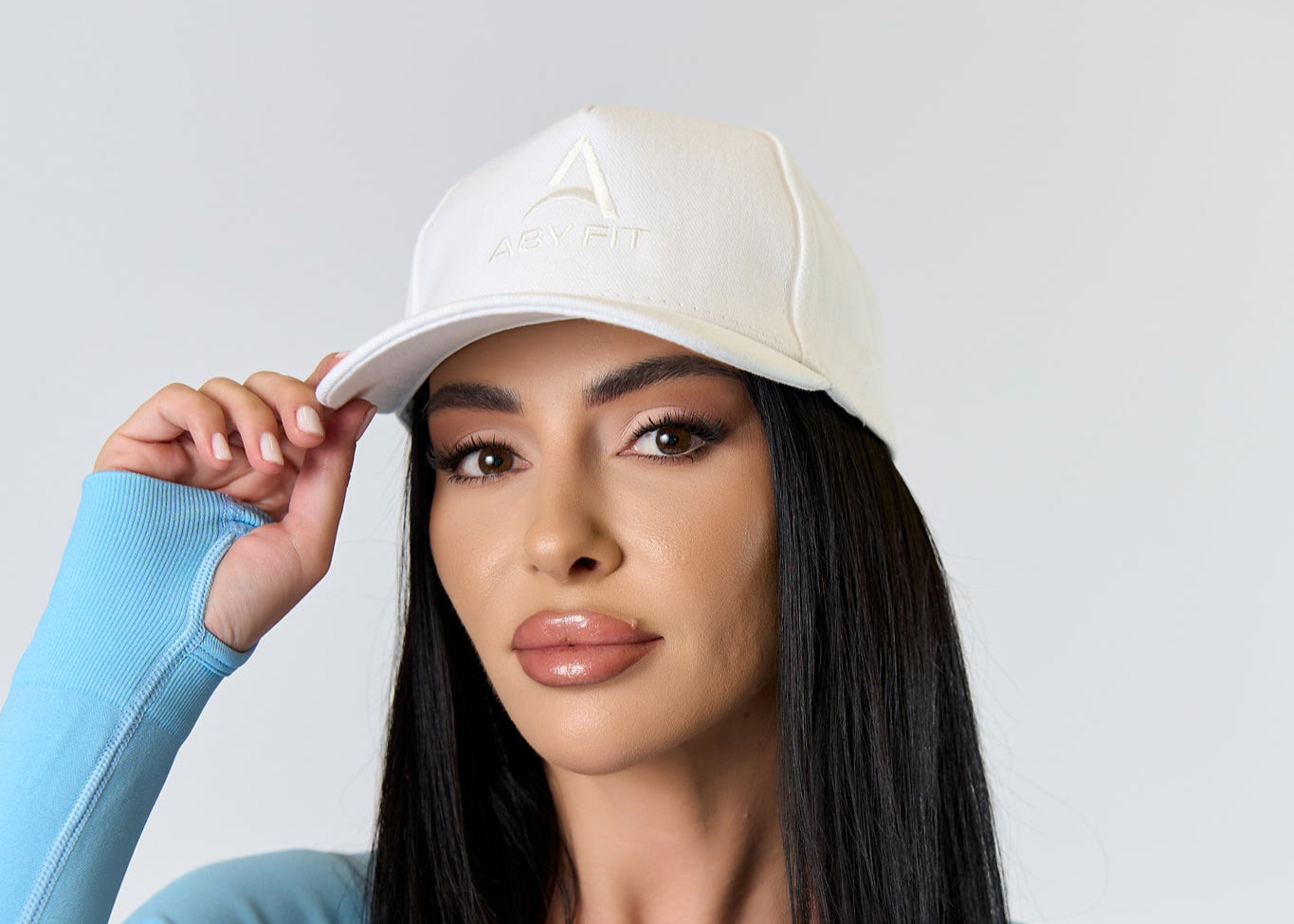 WHITE LOGO Cap White