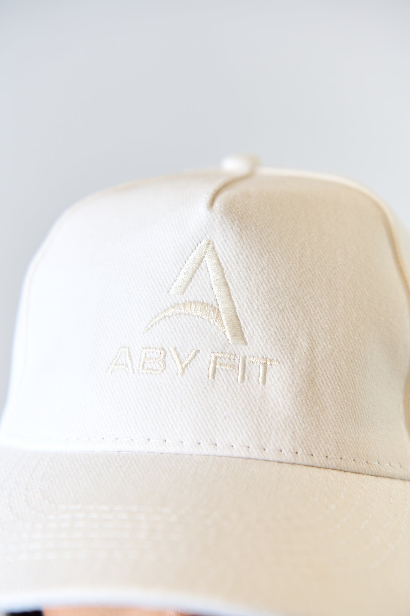 WHITE LOGO Cap White