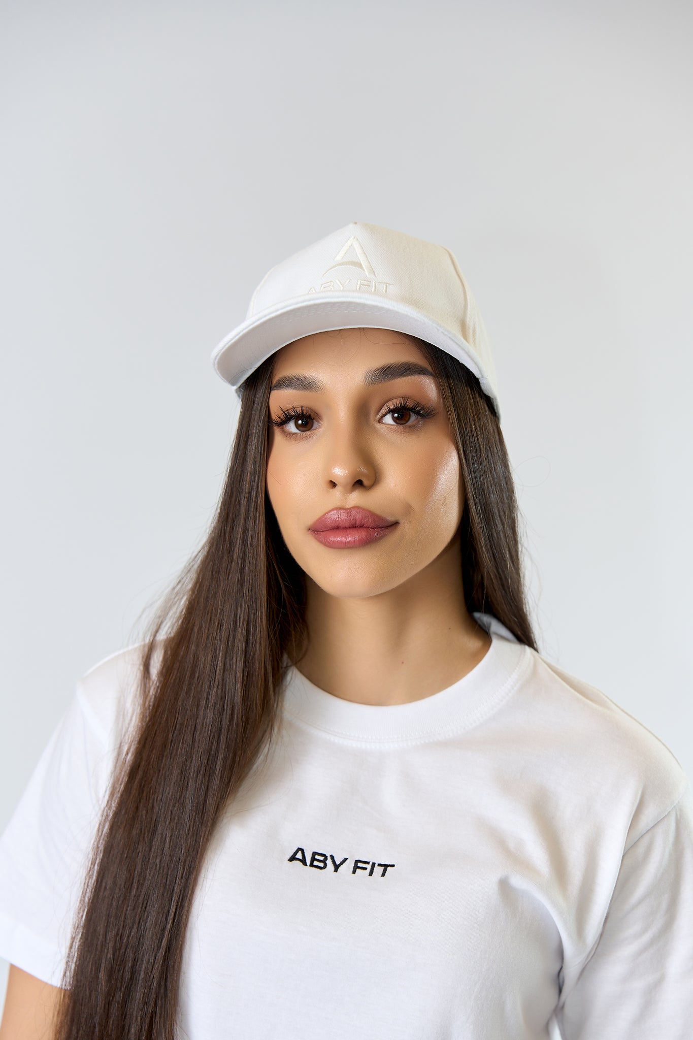 WHITE LOGO Cap White