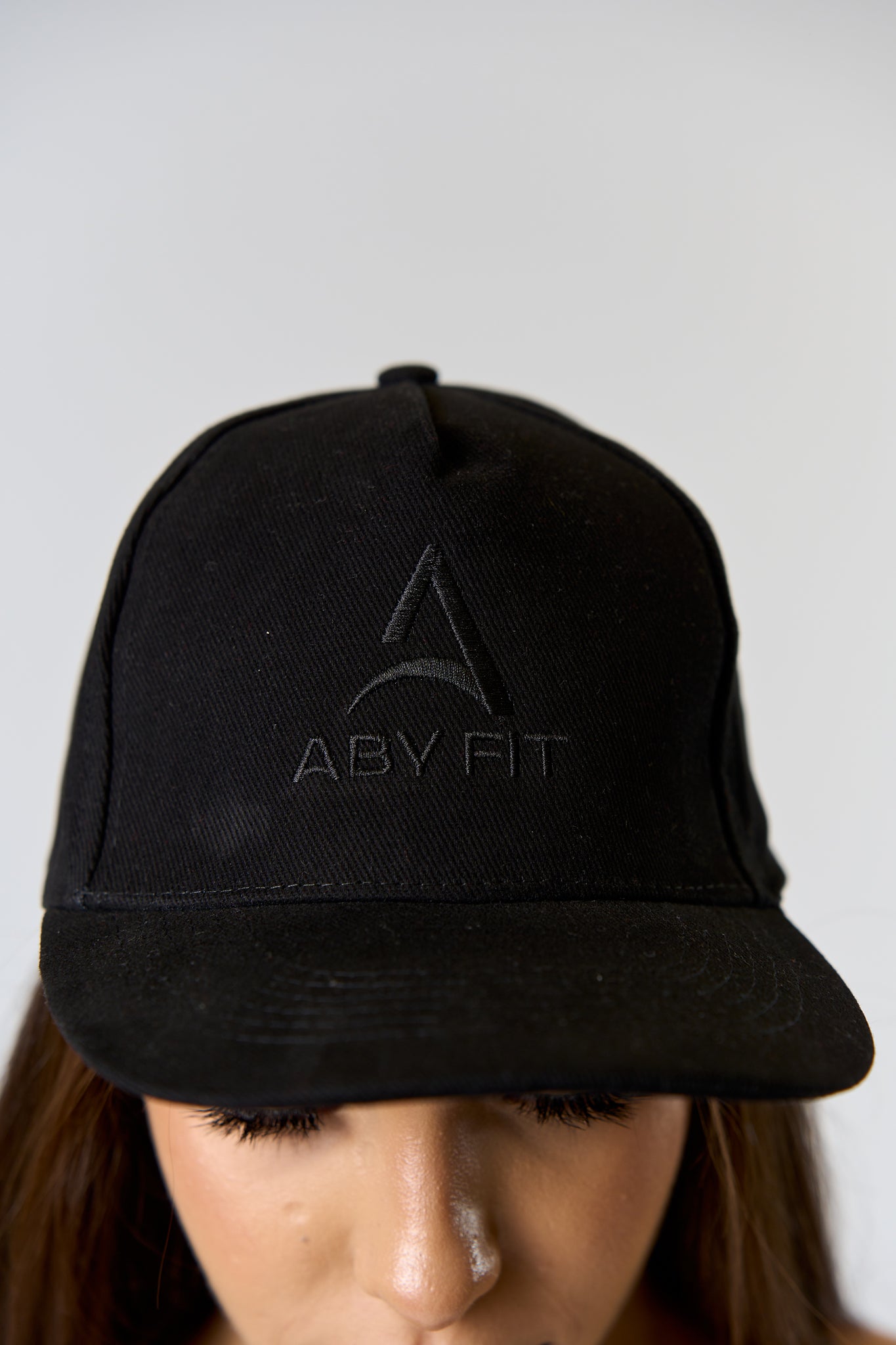 BLACK LOGO Cap Black