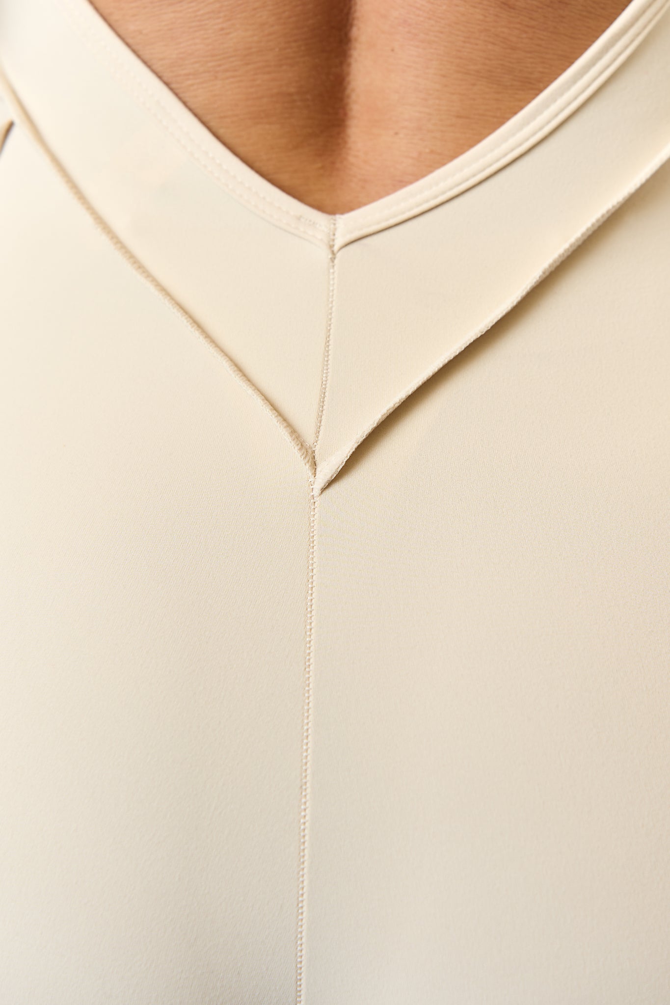 BODY TRACE DŁUGI kombinezon Nude