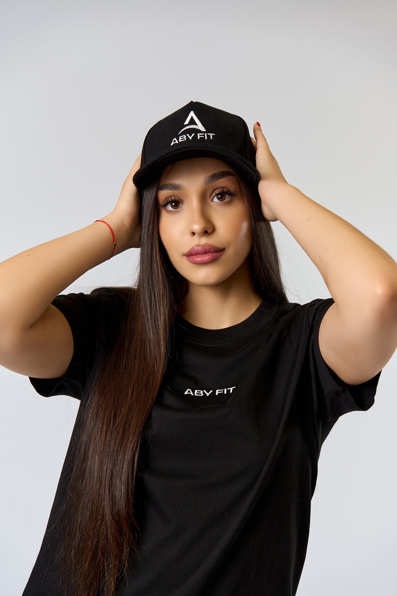 WHITE LOGO Black Cap