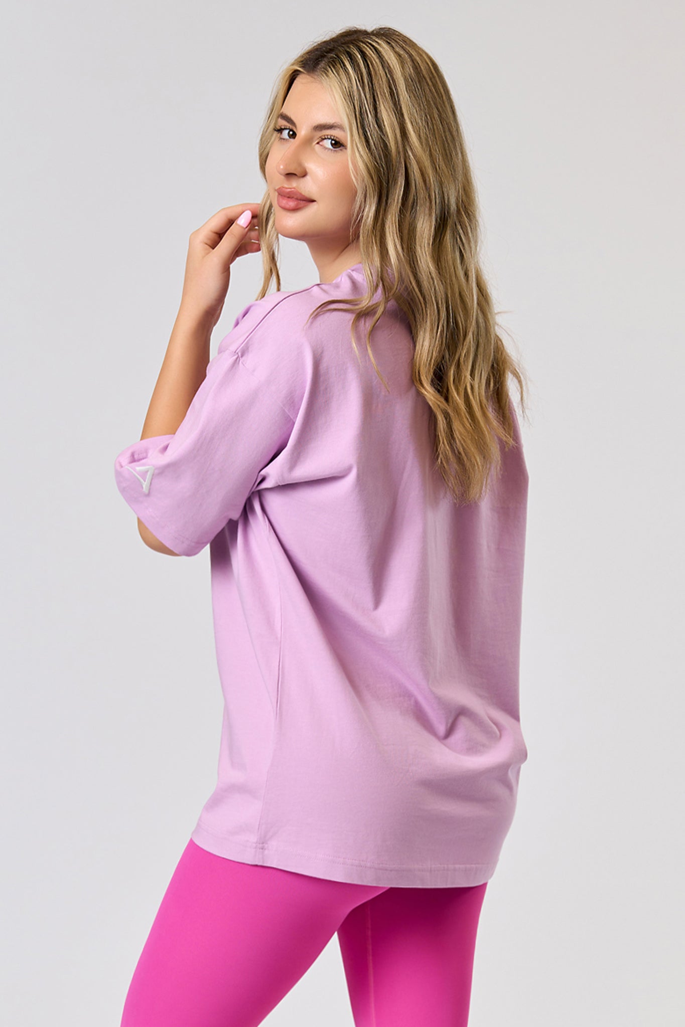 Tricou OVERSIZED CONFORT Lila