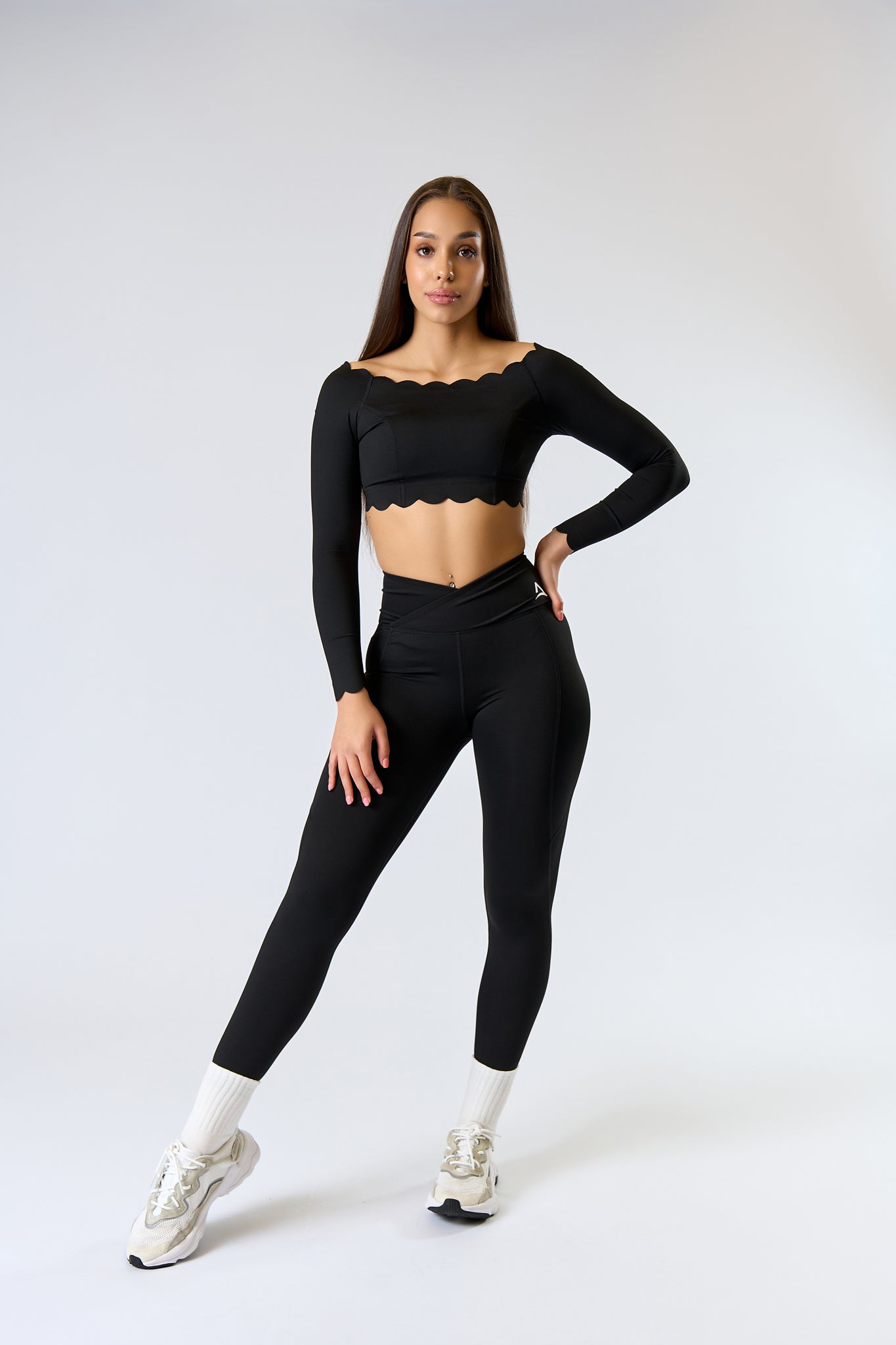 Set BELLE WAVES Negru