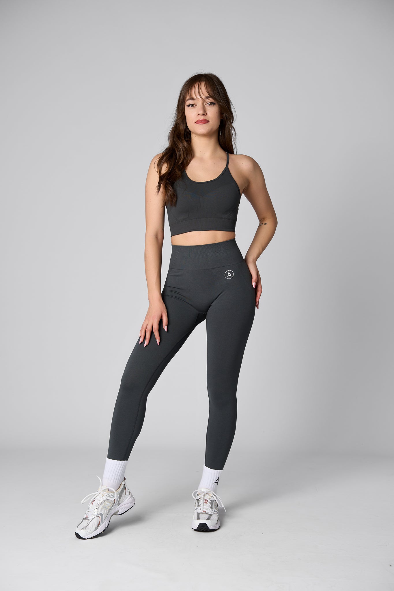 Rajstopy LETNIE DŁUGIE Szare