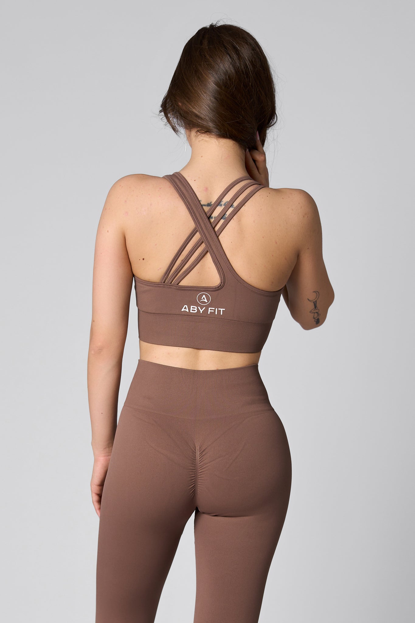 JESIEŃ Gorset brązowy