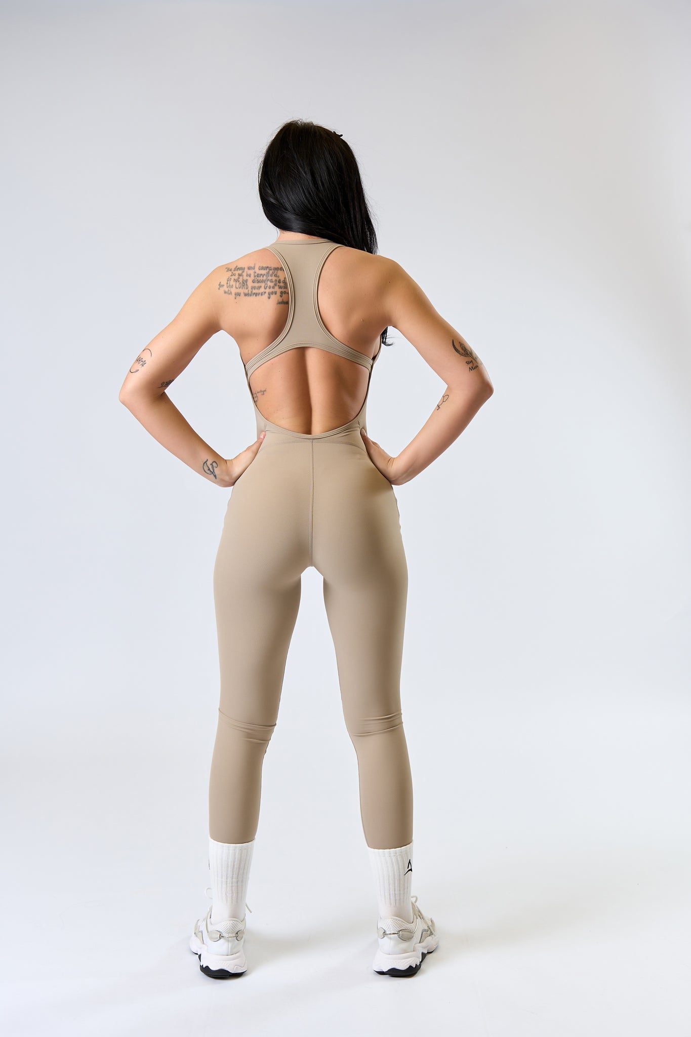 STRAIGHT Jumpsuit Beige