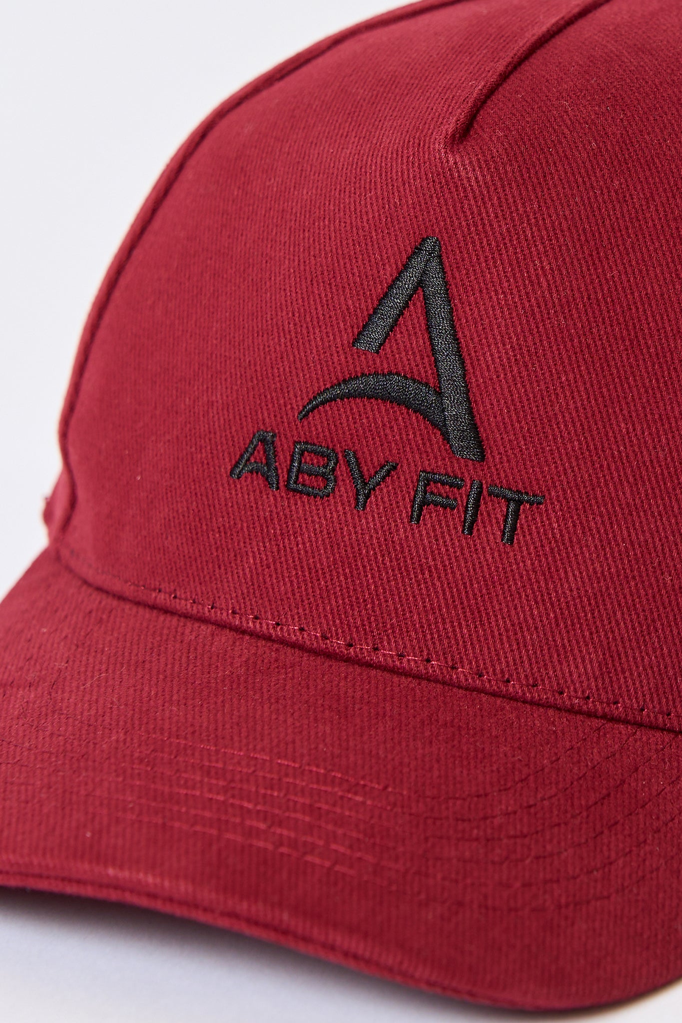 BLACK LOGO Cap Cherry